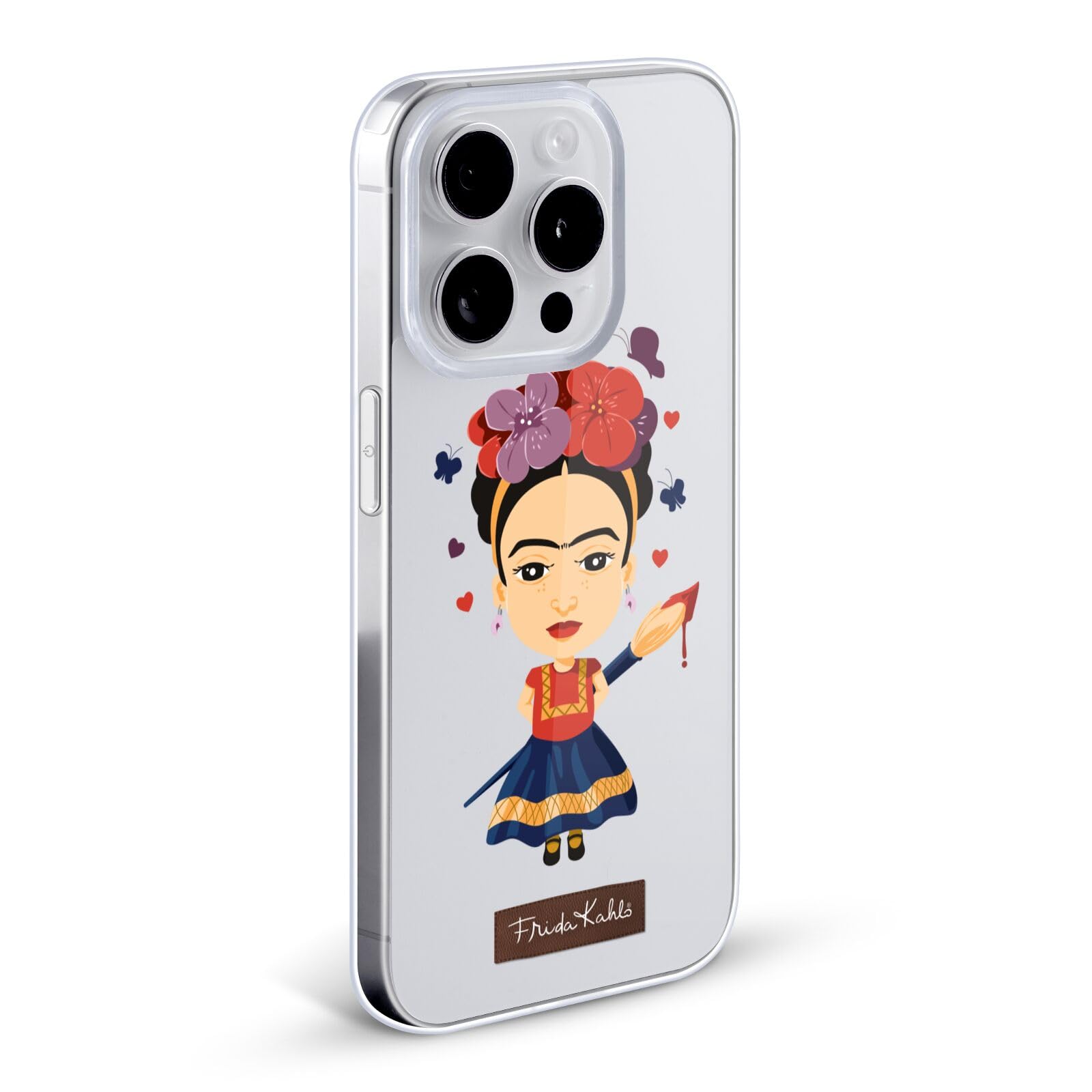 Frida Kahlo iPhone 13 Pro Max Case - Officially Licensed Soft Gel Phone Cover by Head Case Designs | Perfect for Art Lovers & Unique Style Protection