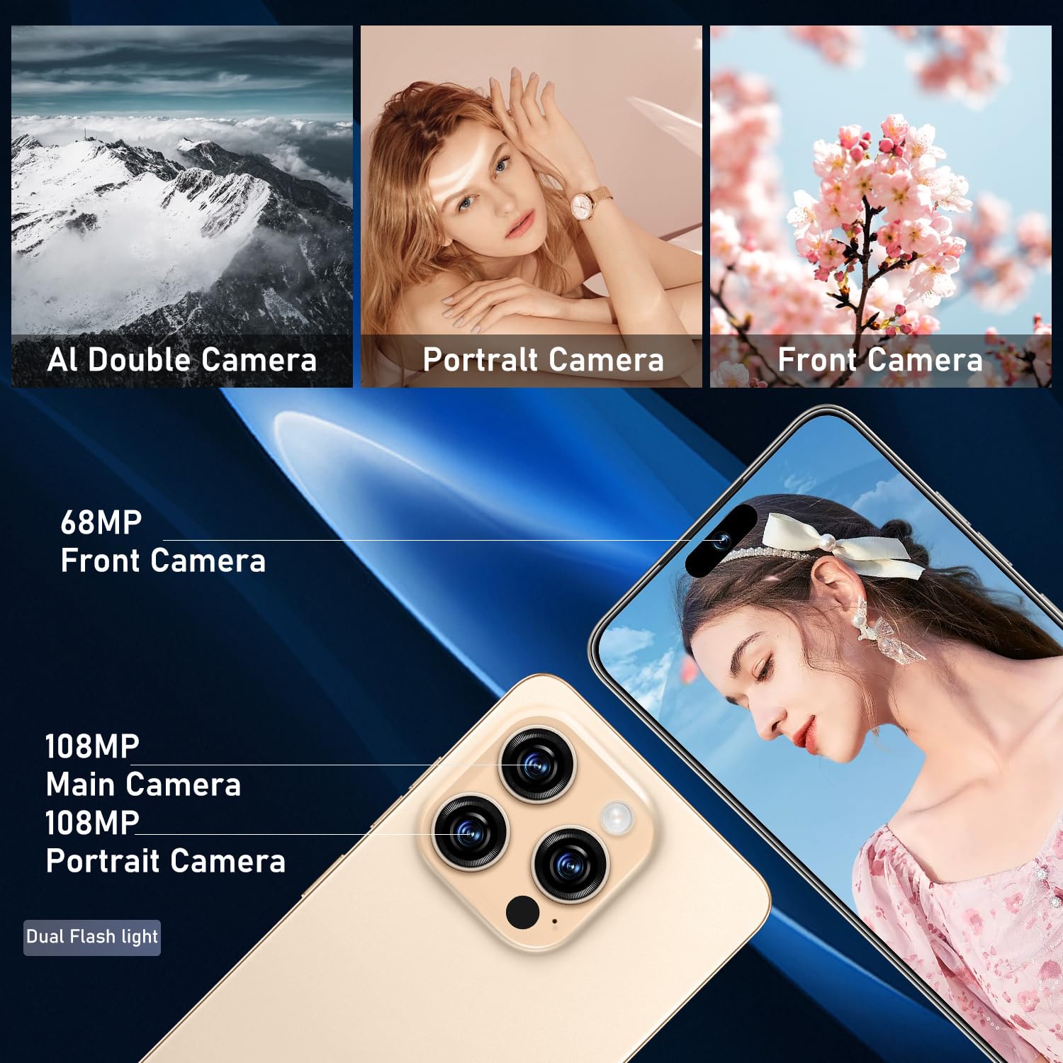 Unlocked I16 ProMax Smartphone - 6.99