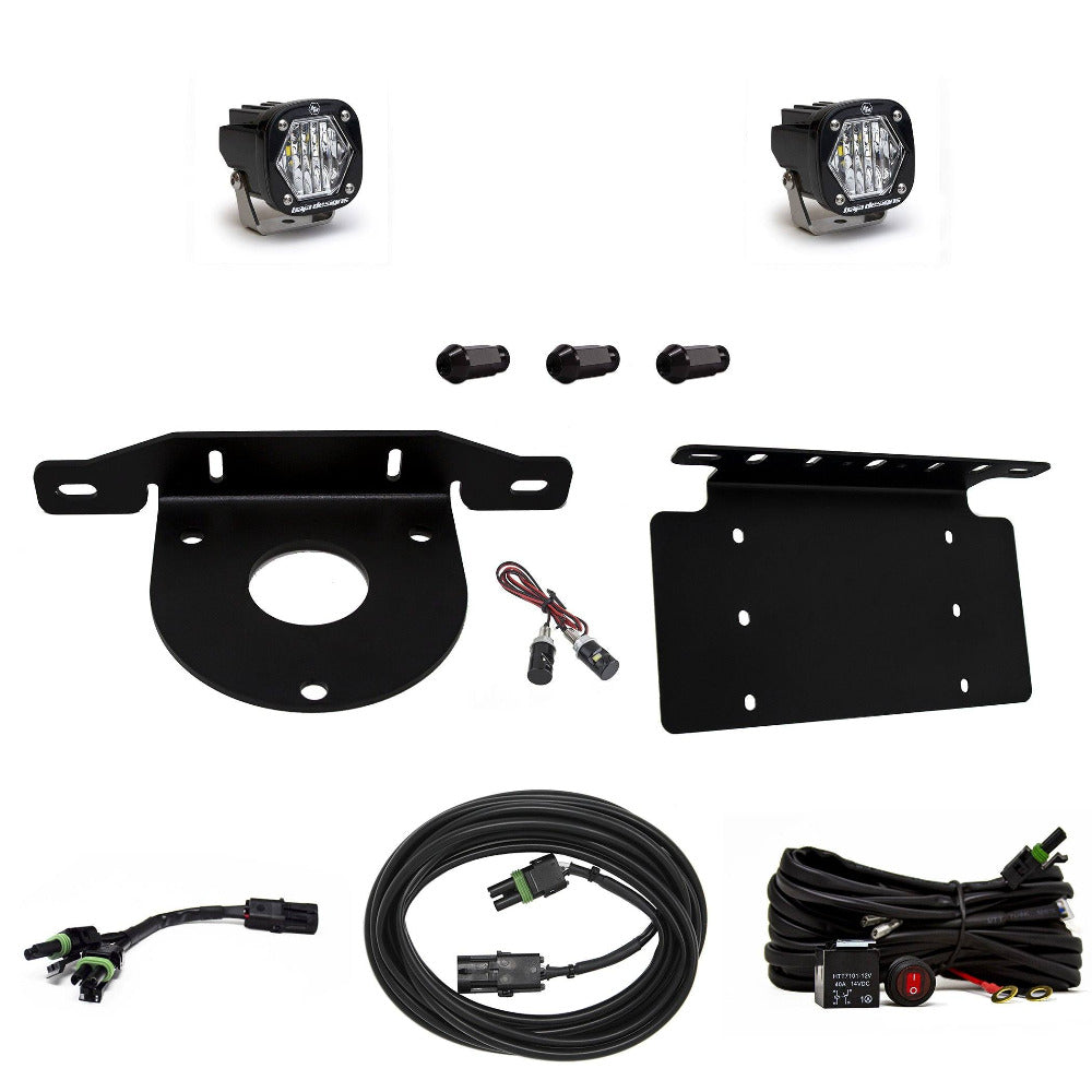 2021-2024 Ford Bronco Baja Designs S1 Series LED Reverse Light Kit - Off-Road Backup Lighting for Enhanced Night Visibility & Safety