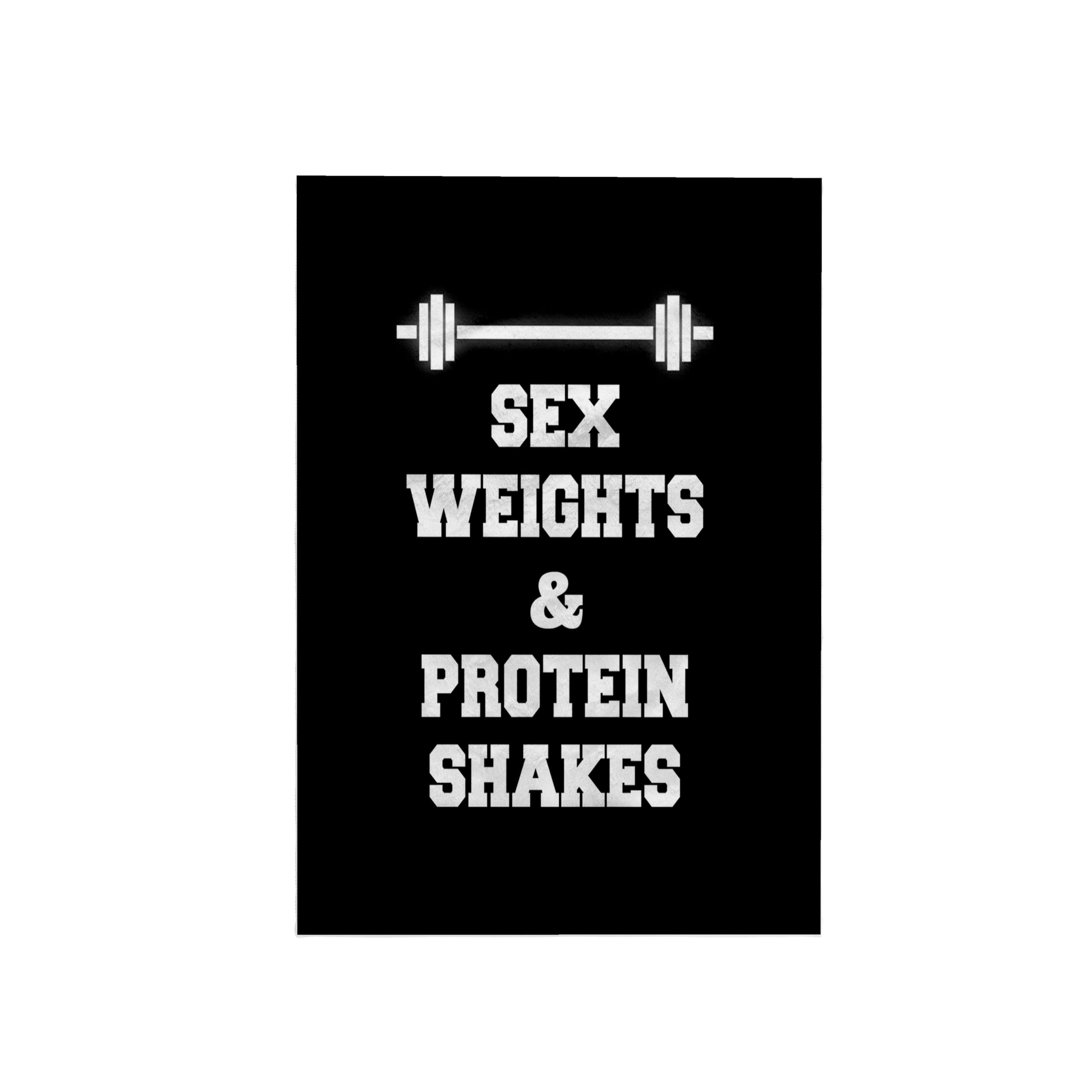 3D Rose Sex Weights and Protein Shakes Printed Hand Towel - 15x22 Inches - Soft Absorbent Gym & Kitchen Towel - Perfect for Fitness Enthusiasts & Home Decor