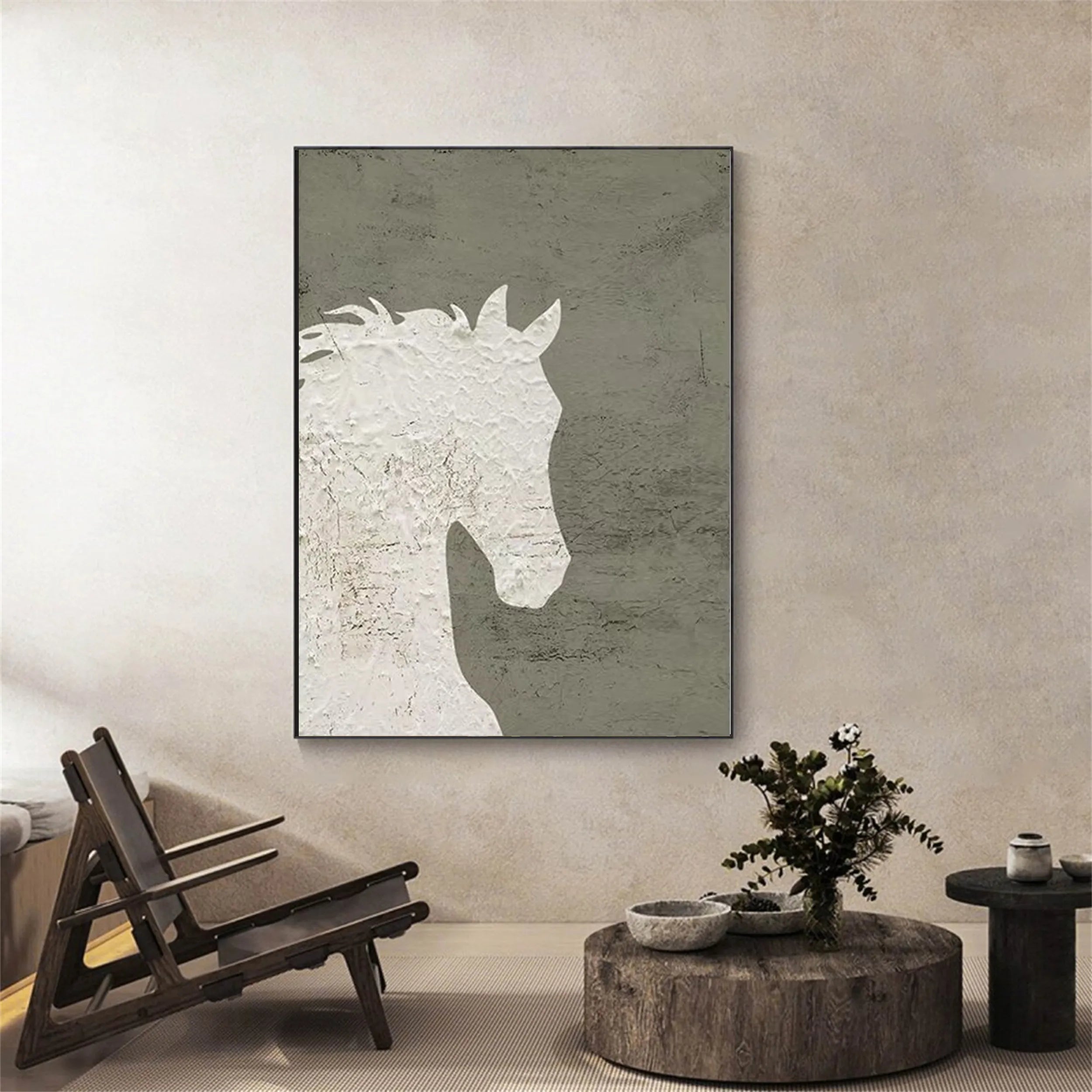 Animal Art Painting #AP043 - Handmade Wildlife Canvas Wall Decor for Home & Office - Perfect for Living Room, Bedroom & Gifts
