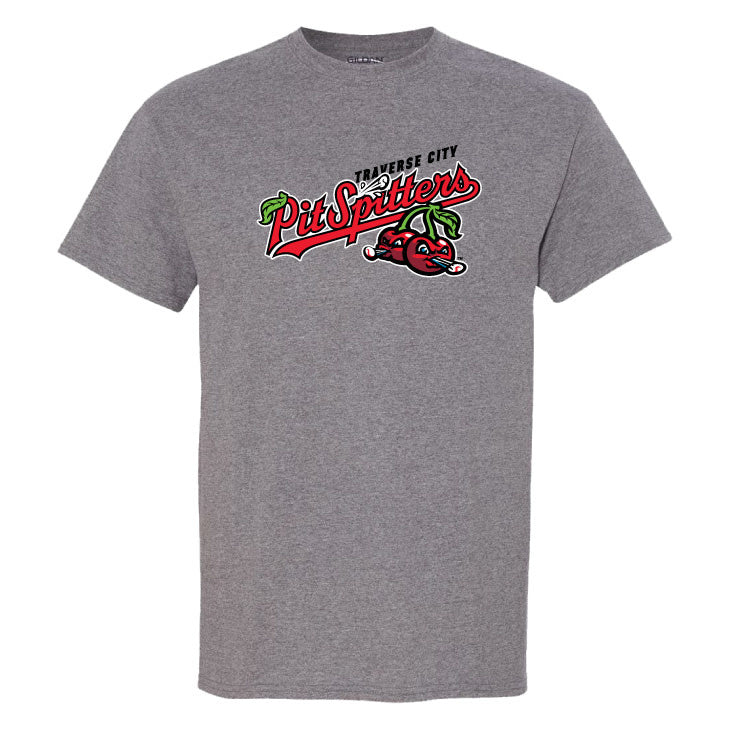 Youth Primary Logo Graphite T-Shirt - Soft Cotton Tee for Boys & Girls - Perfect for School, Sports & Casual Wear