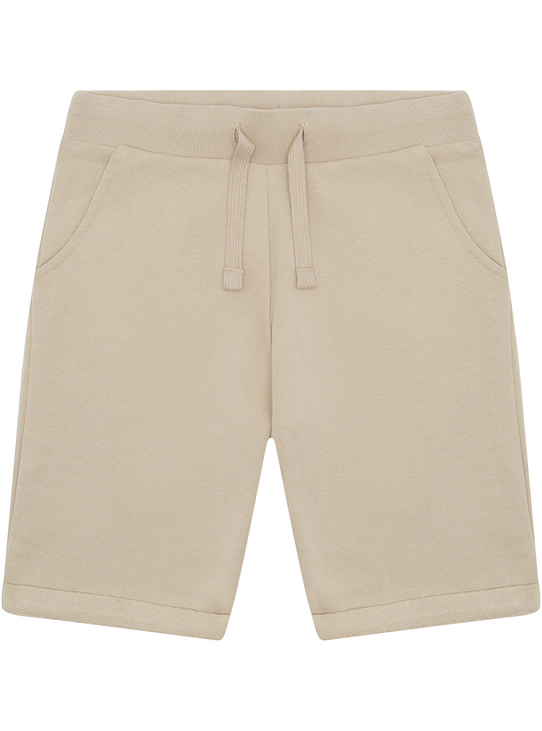 Eco-Friendly Beige Active Shorts for Women - Comfortable & Breathable Workout Shorts (Size 7-16) | Perfect for Yoga, Running & Gym Wear