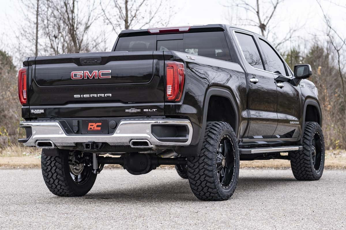 6 Inch Lift Kit for GMC Sierra 1500 2WD/4WD (2019-2024 & Classic) - Mono Leaf Rear Suspension & Vertex Series | Off-Road Performance Upgrade | Truck Accessories 26650