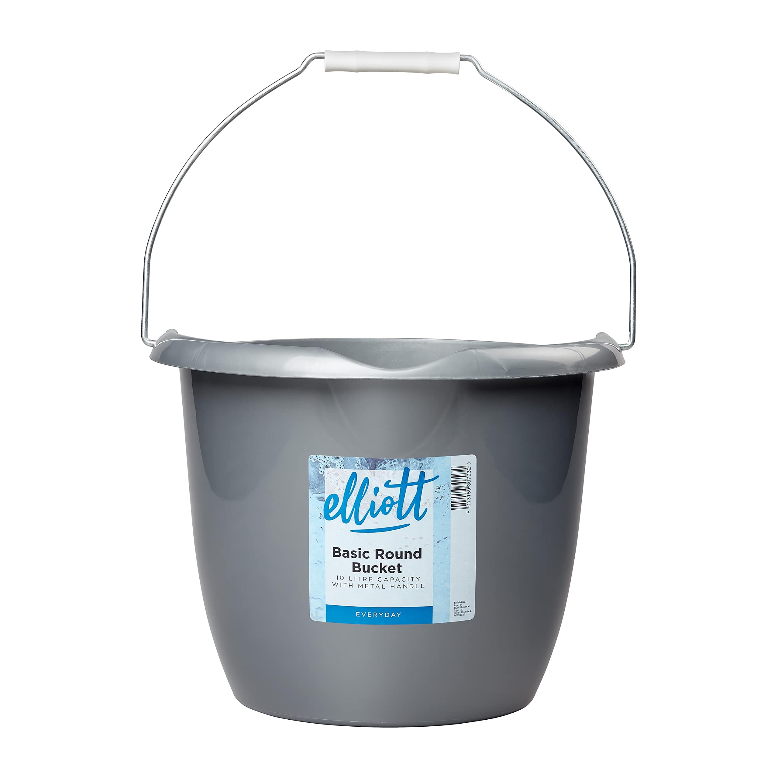 Elliott Round Bucket - Stylish and Durable Waterproof Storage Container for Home, Office, and Outdoor Use - Perfect for Organizing, Gardening, and Beach Trips