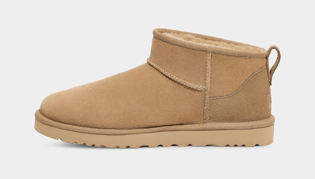 Classic Ultra Mini Boots - Women's Short Ankle Booties for Fall & Winter - Stylish & Comfortable for Casual Outfits, Work & Date Nights