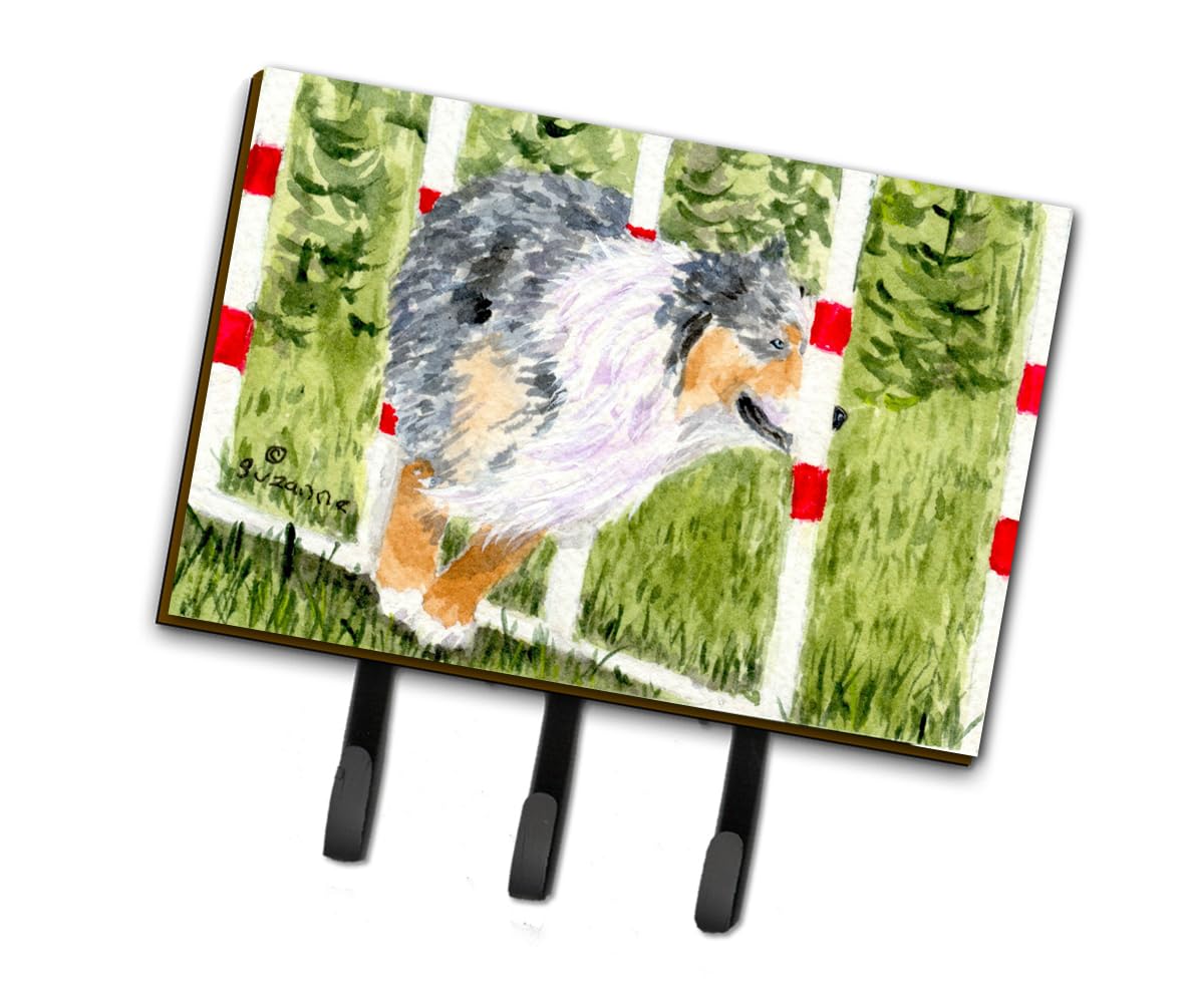 Australian Shepherd Wall Hook Set - Key Holder, Coat Rack & Leash Hanger | Durable Wall Mount Hooks for Keys, Towels, Aprons & Dog Leashes | Perfect for Entryway, Kitchen & Mudroom Organization