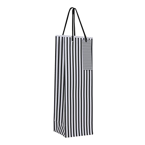 White and Black Vertical Stripe(Pack of 5)