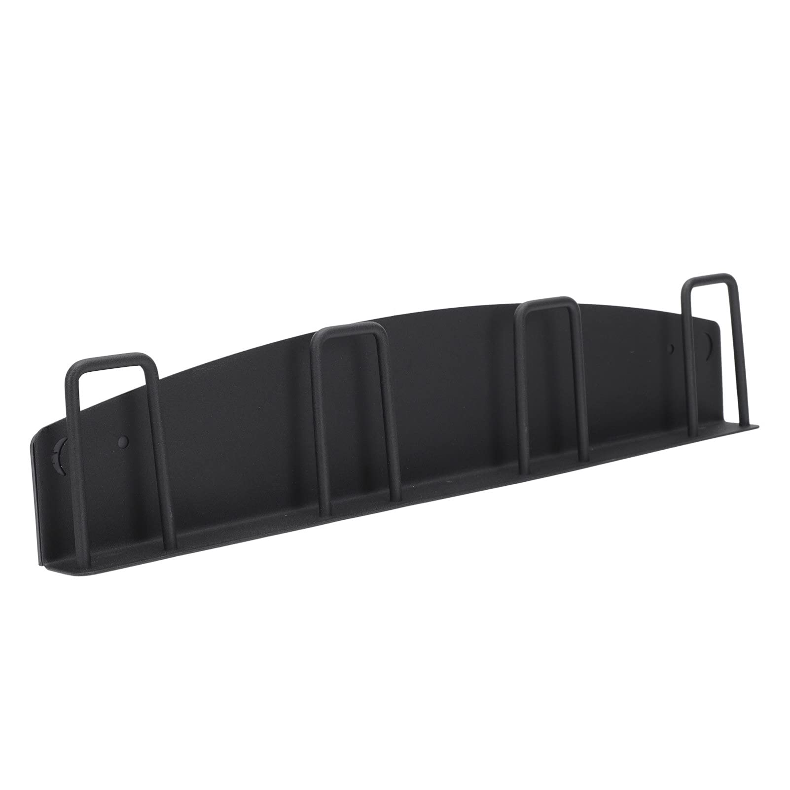 Jojofuny Magnetic Cup Rack - Wall Mounted Metal Coffee Mug Holder with 4 Hooks - Space Saving Kitchen Organizer for Coffee Bar, Cafe & Home Decor - Perfect for Displaying Mugs in Small Spaces