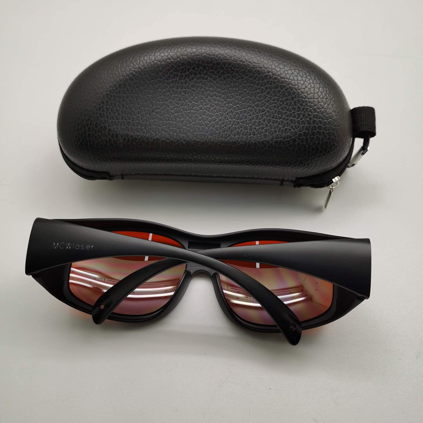 MCWlaser Laser Safety Glasses - Protective Goggles for 355nm, 532nm, 808nm, 980nm, 1064nm Wavelengths (190-540nm & 800-1700nm Range) - OD6+ High Absorption Laser Eyewear for Lab, Medical, Industrial & DIY Laser Applications