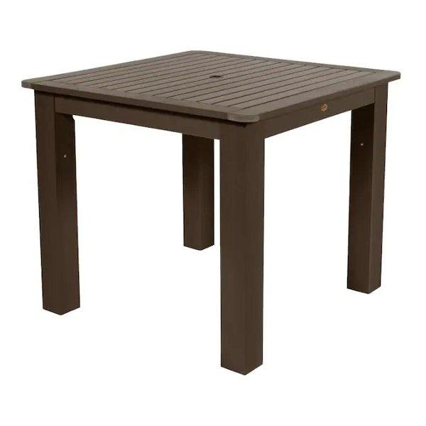 Premium Outdoor Square Counter Height Dining Table Set - Weather-Resistant Patio Furniture for Backyard, Garden & Poolside Dining