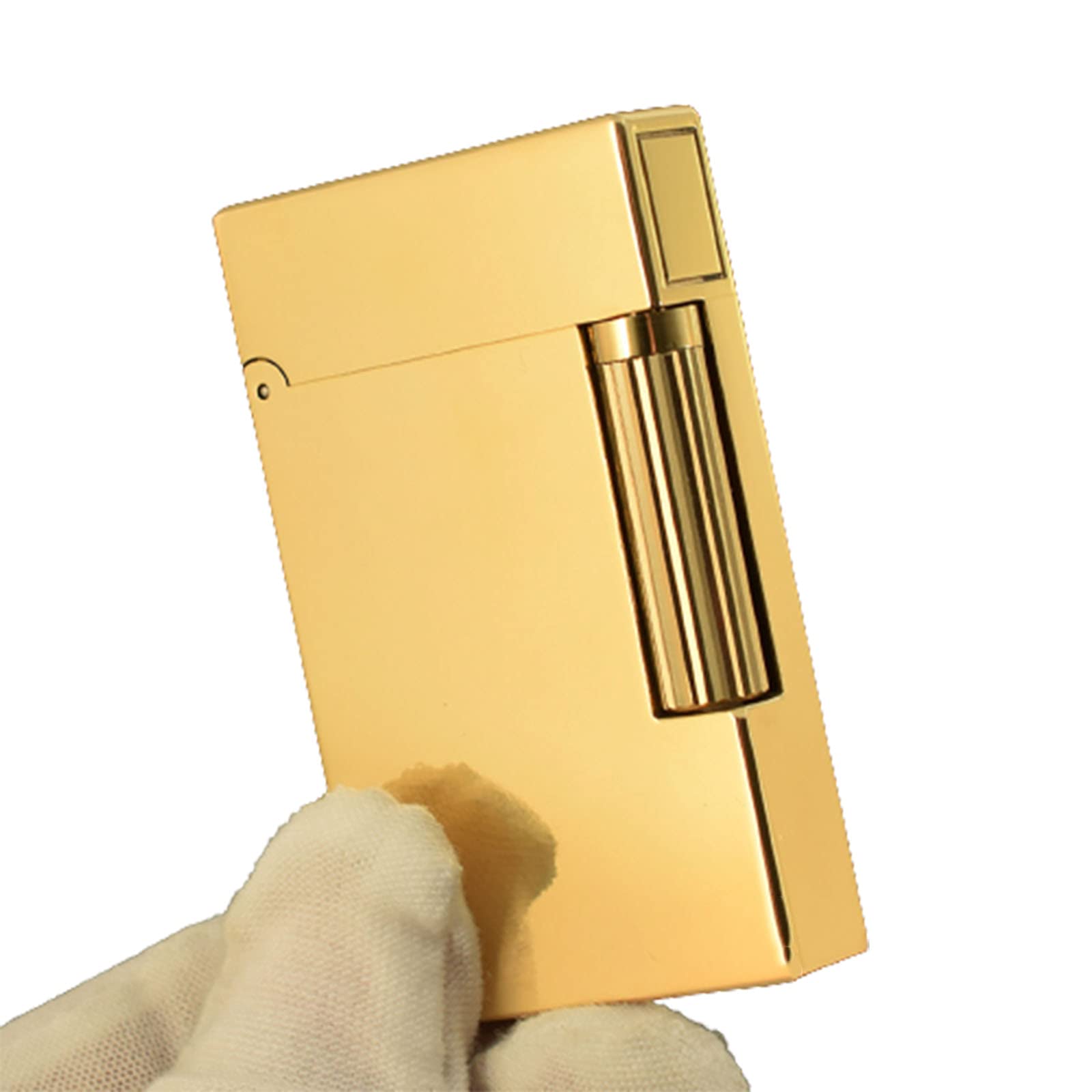 Vintage PENNY73 Retro Kerosene Lighter - Pure Brass Side Slip Ignition, Heavy Duty Creative Design with Gift Box (No Fuel Included) - Perfect for Collectors, Camping, Outdoor Adventures & Vintage Decor