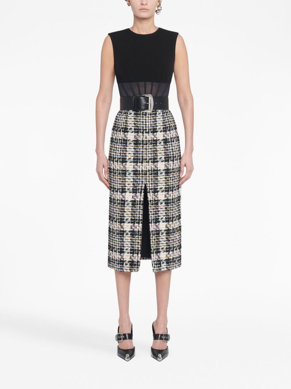 Alexander McQueen Women's Multi-Color Skirts - Fashionable Pleated Midi & Mini Skirts for Party, Work & Casual Wear