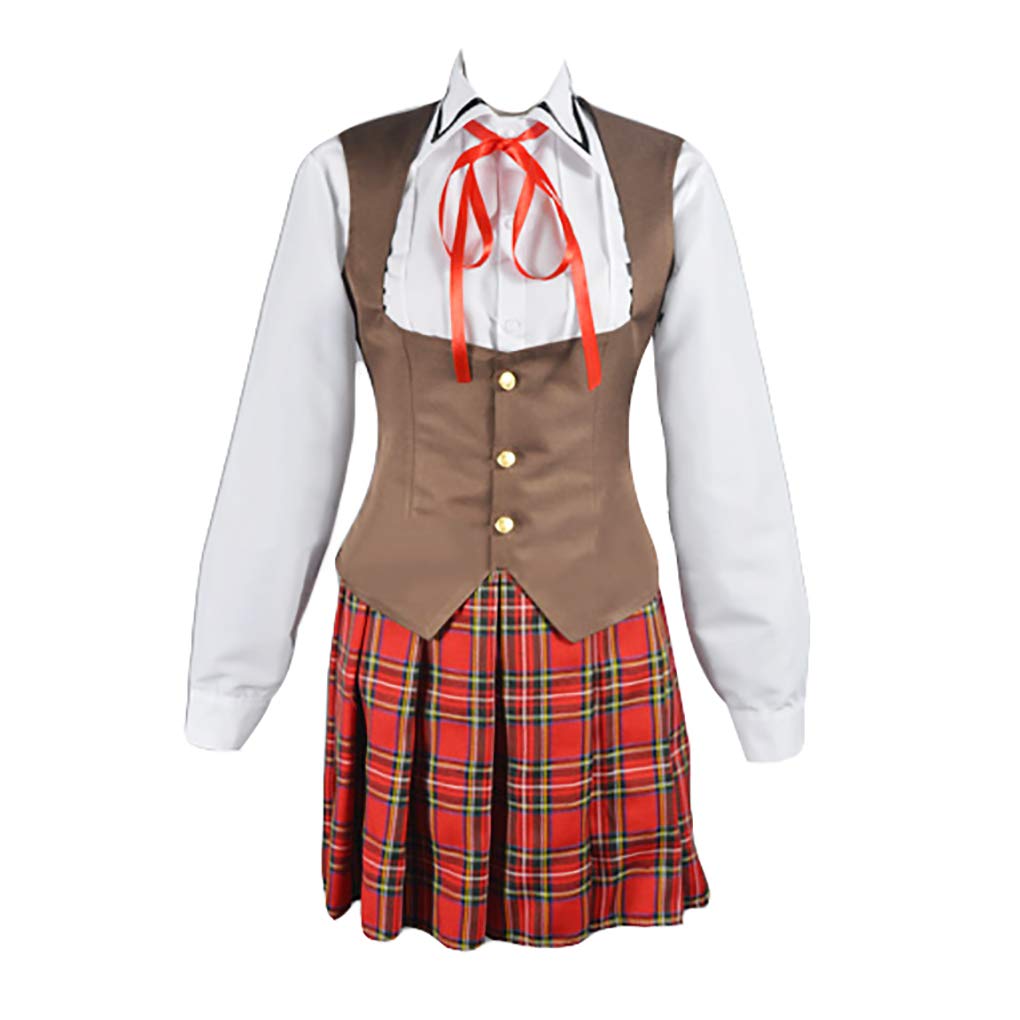 Anime School Girl Uniform Costume for Halloween - Cute Japanese Cosplay Outfit for Anime Conventions & Themed Parties