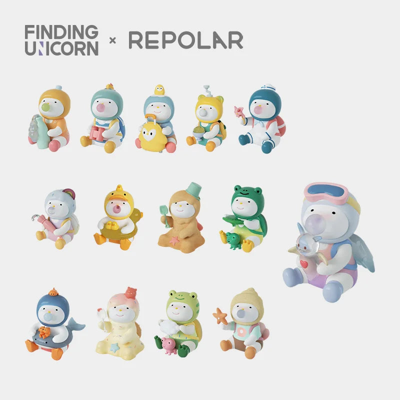 REPOLAR Summer Adventure Series Blind Box - Collectible Mini Figures for Travel Enthusiasts | Perfect for Gifts, Party Favors, and Home Decor