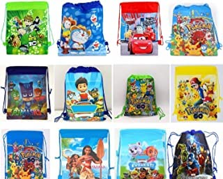 Royal Birthday Party Favors for Kids - 6 Pack Premium Haversack Bags - Perfect for Birthday Return Gifts, School Events & Party Giveaways