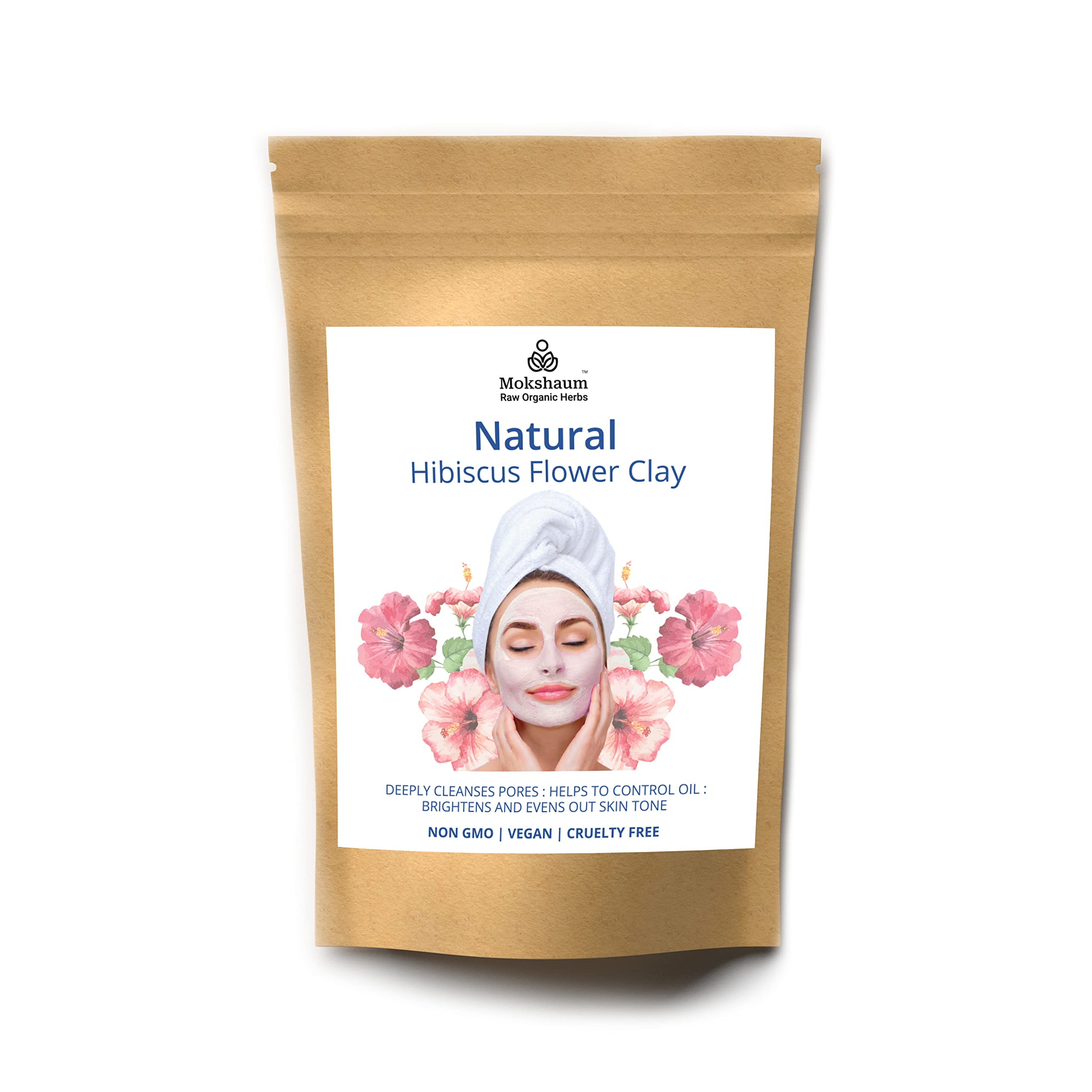 Organic Hibiscus Powder for Hair Growth & Skin Brightening - Rich in Antioxidants, Vitamin C - Natural Exfoliant & Scalp Treatment - 200g Pack - Perfect for DIY Hair Masks, Face Scrubs & Natural Skincare Routines