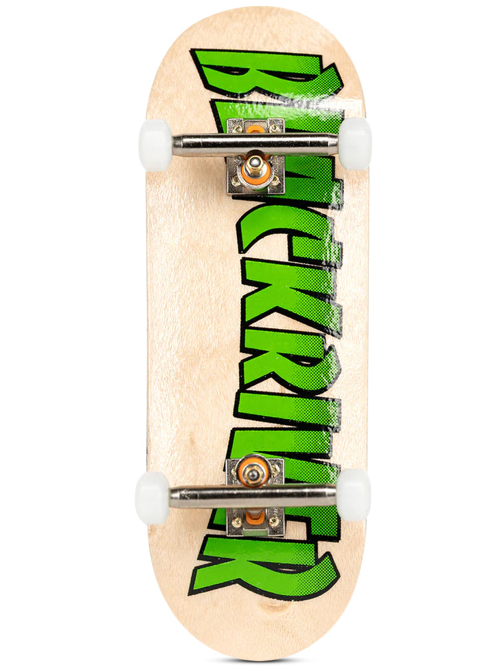 Blackriver 7 Ply Fingerboard Complete Skateboard Deck - Thrasher Nature Design - Perfect for Skateboarding Enthusiasts & Fingerboard Collectors - Great for Indoor Practice & Street Style Tricks