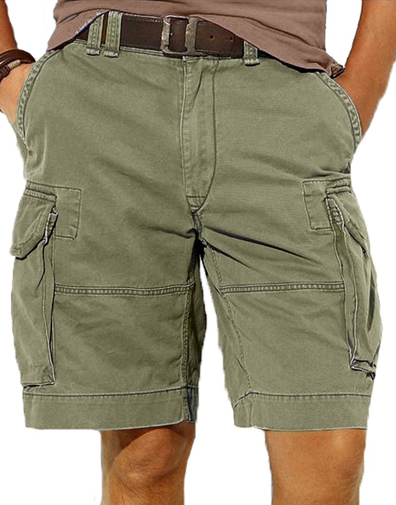 Ralph Lauren Men's Gellar Fatigue Cargo Shorts | Comfortable & Stylish Casual Shorts for Men | Perfect for Outdoor Activities, Travel & Summer Wear