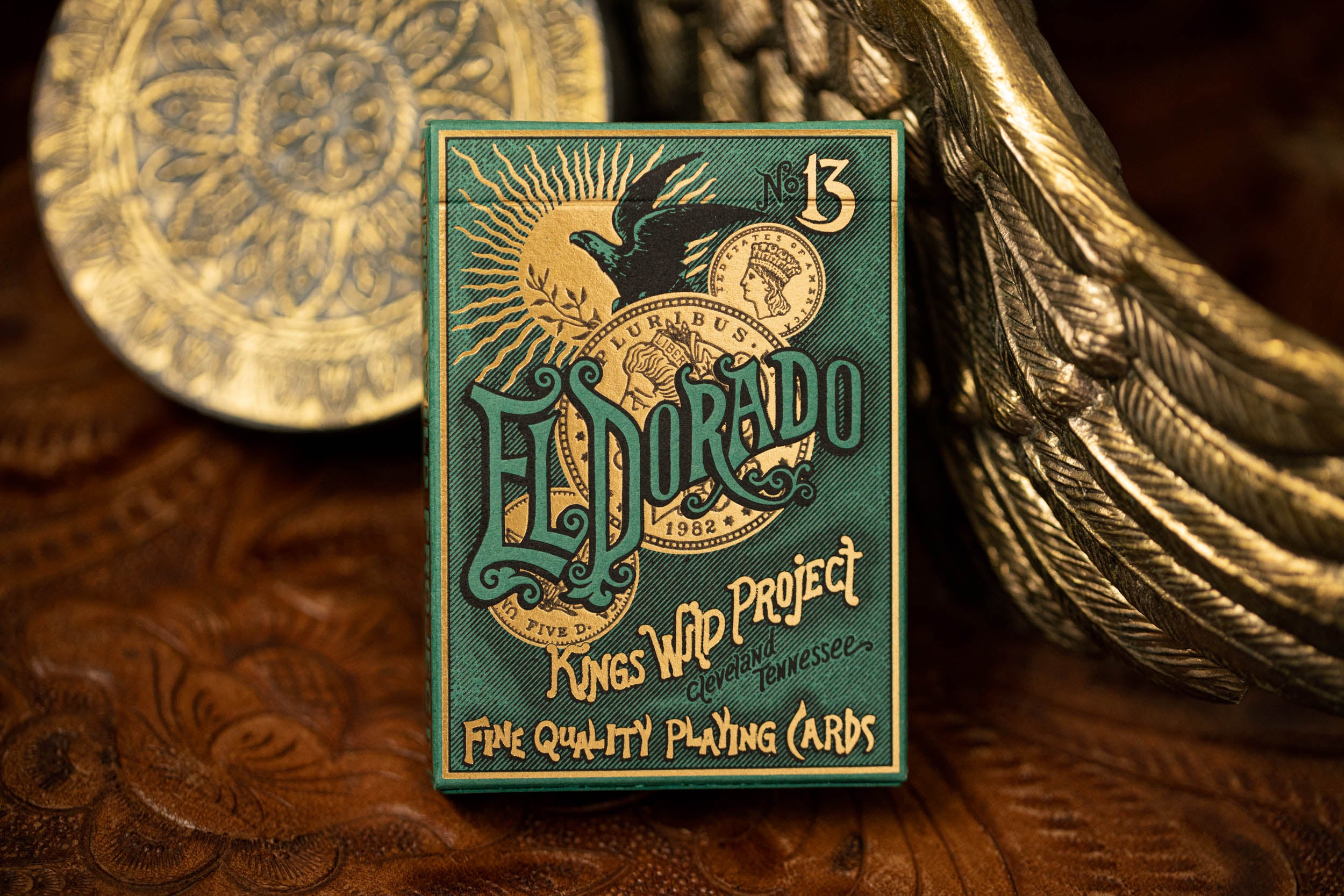 El Dorado Limited Edition Luxury Playing Cards - Premium Gold Foil Deck for Poker, Magic Tricks & Collectors - Perfect for Game Nights, Gifts & Cardistry