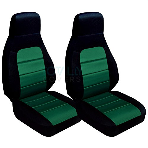 Black and Emerald Green
