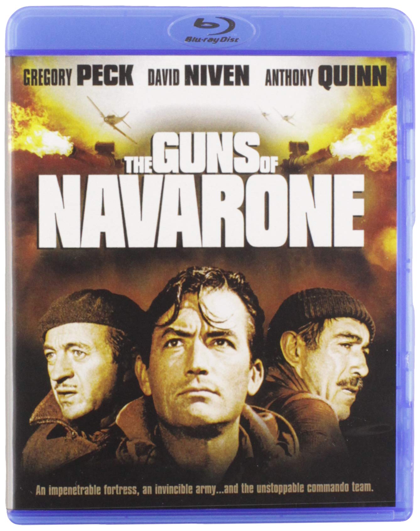 The Guns of Navarone Blu-ray | Classic War Movie | WWII Adventure Film | Perfect for Movie Night & History Buffs