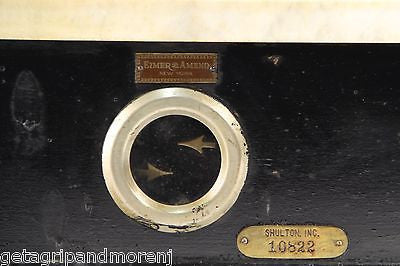 Eimer & Amend Vintage Marble Top Spice Scale by Shulton Inc - Perfect for Kitchen, Apothecary & Herb Measurement