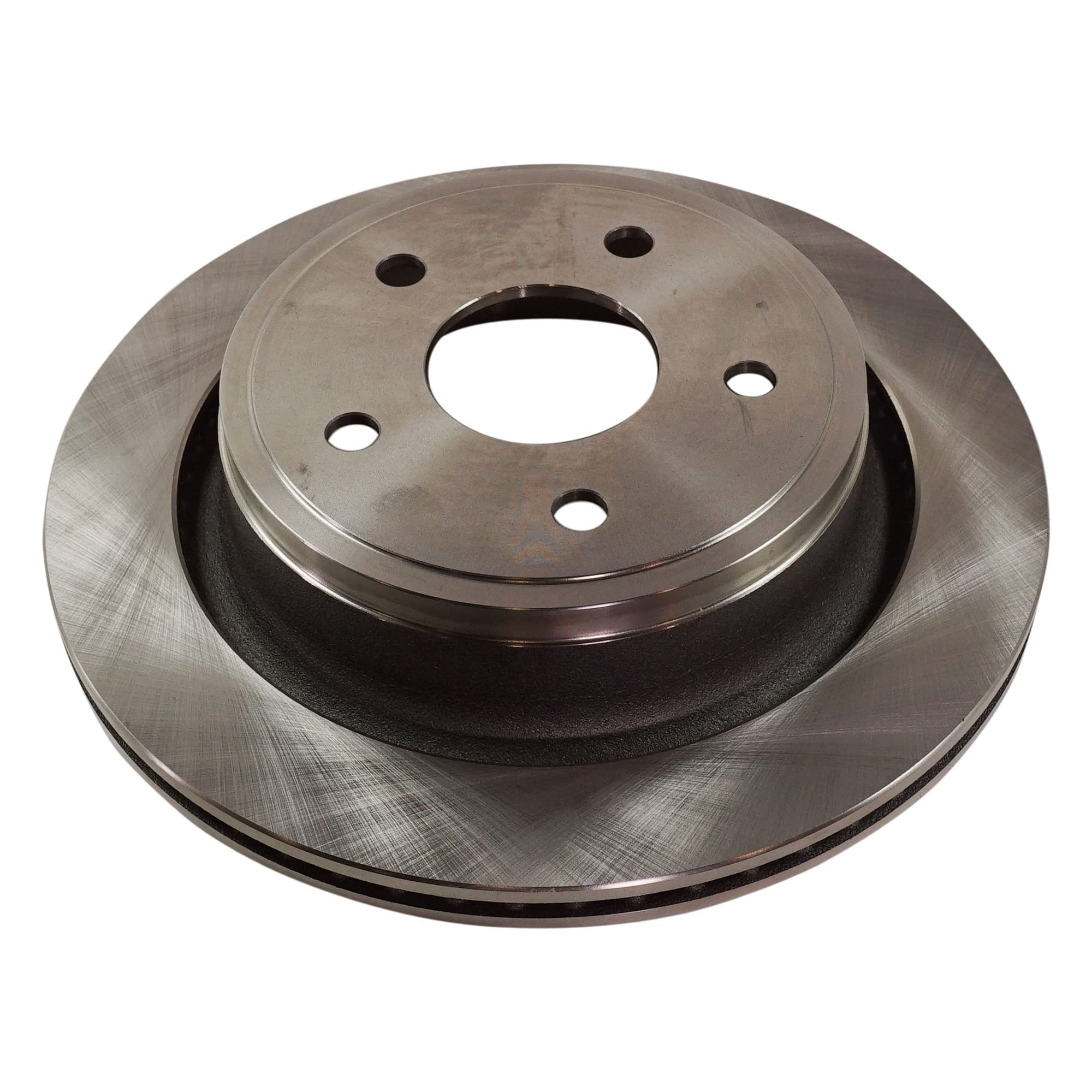 2002 Dodge Ram 1500 Front & Rear Brake Disc and Pad Kit - Semi-Metallic Plain Surface Natural Cast Iron 5-Lug | Perfect for Highway Driving and Heavy-Duty Towing