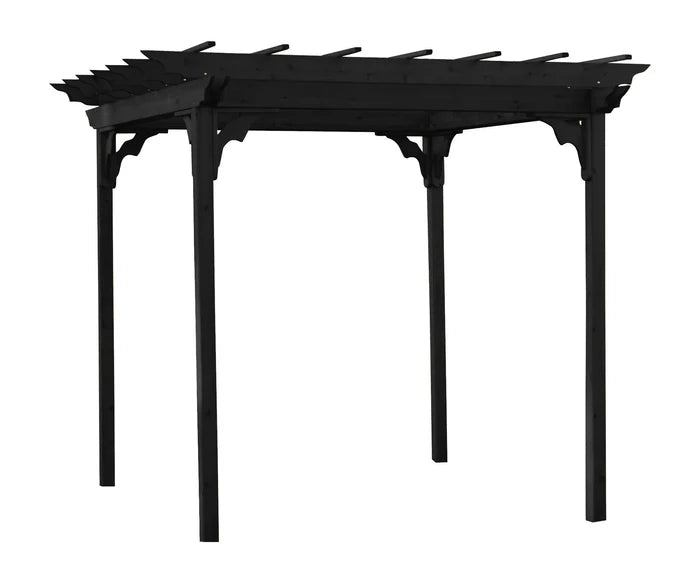 Regallion Outdoor Wooden Pergola Kit with Swing Hangers - 6x8, 8x8 & 8x10 Sizes - Perfect for Backyard, Garden, Patio & Deck Shade Structure