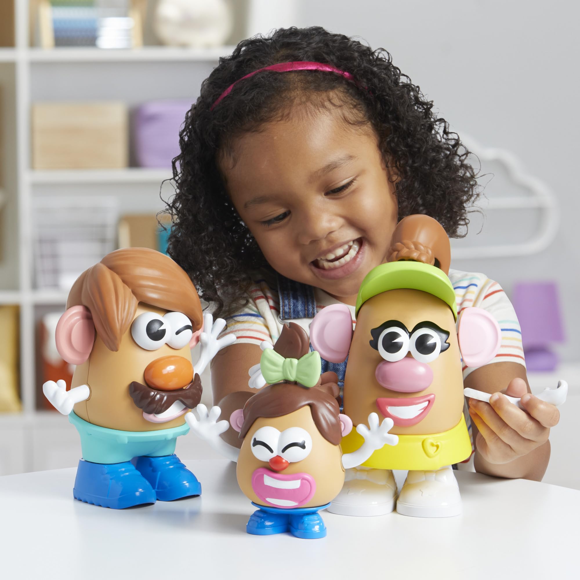 Mr. Potato Head Playskool Family Potato Head Toy Set - Fun & Educational Toy for Kids, Creative Play, Family Game Night & Birthday Gifts
