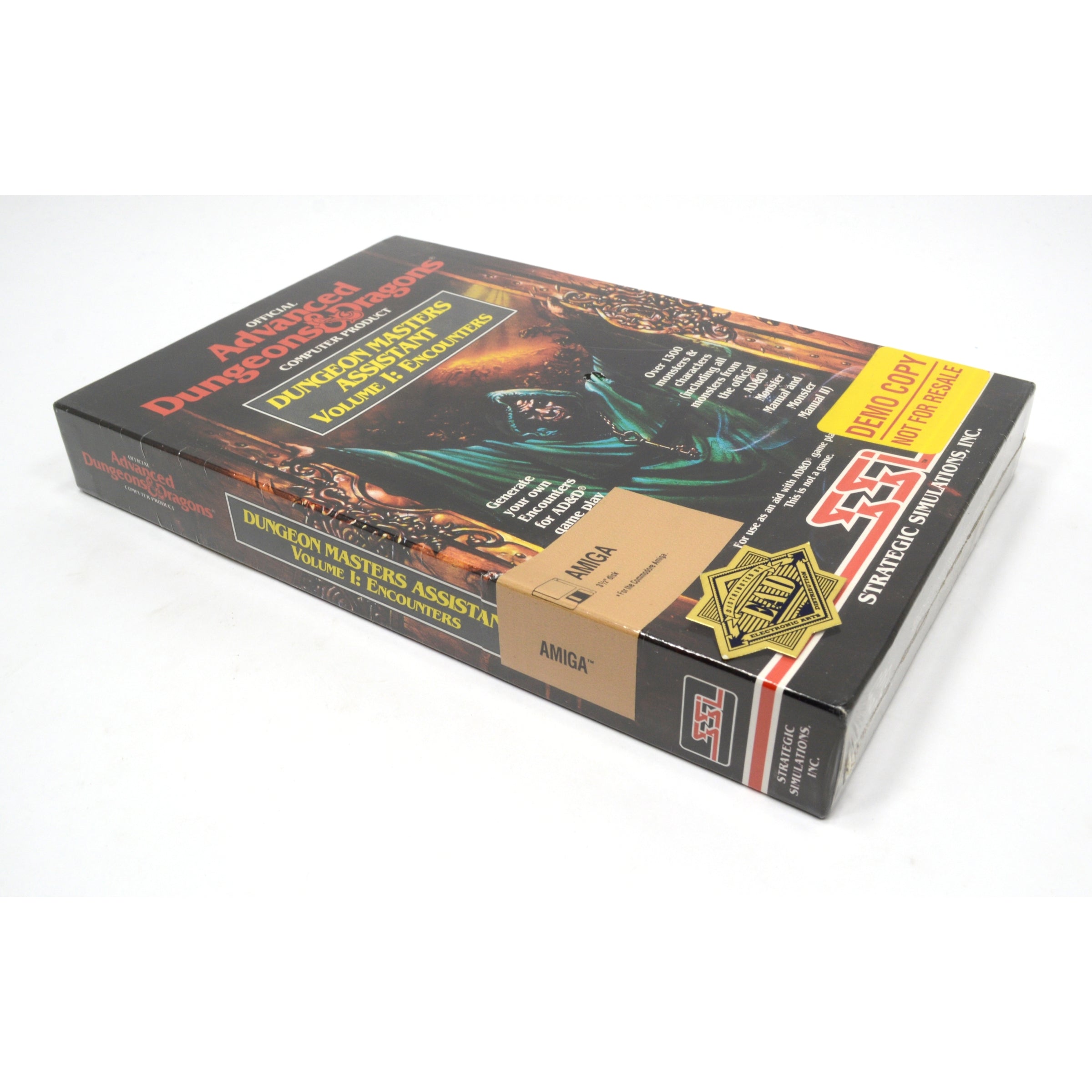 New & Rare COMMODORE AMIGA Sealed Dungeons & Dragons Game Volume I: Encounters Demo Copy - Perfect for Retro Gaming Collectors & D&D Fans