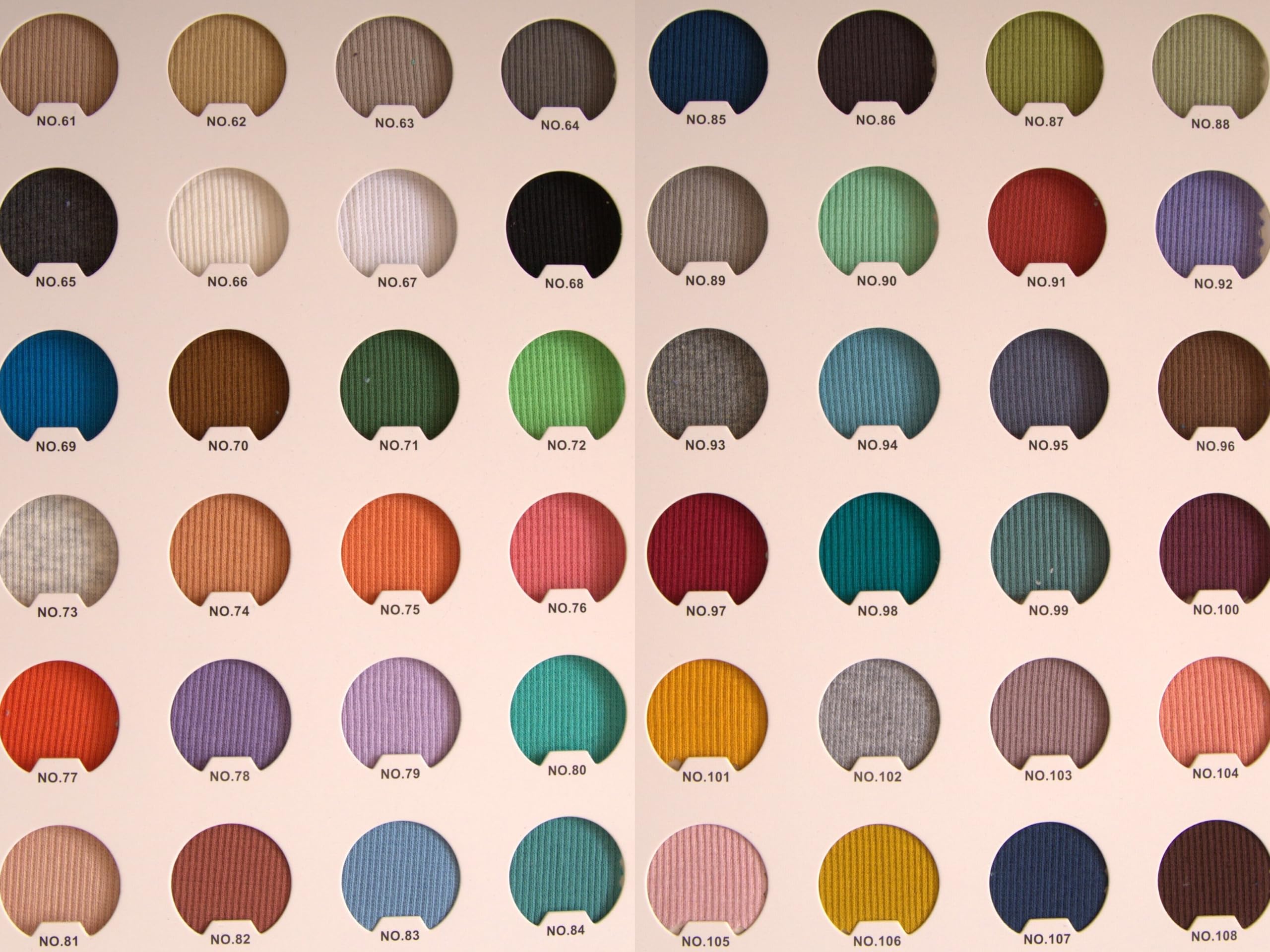 TinaKim Premium Rib Knit Fabric for Waistbands, Collars & Sleeve Cuffs - Jacket & Hoodie Material (Milk White 66, 43x8in) - Perfect for DIY Fashion Projects & Clothing Repairs