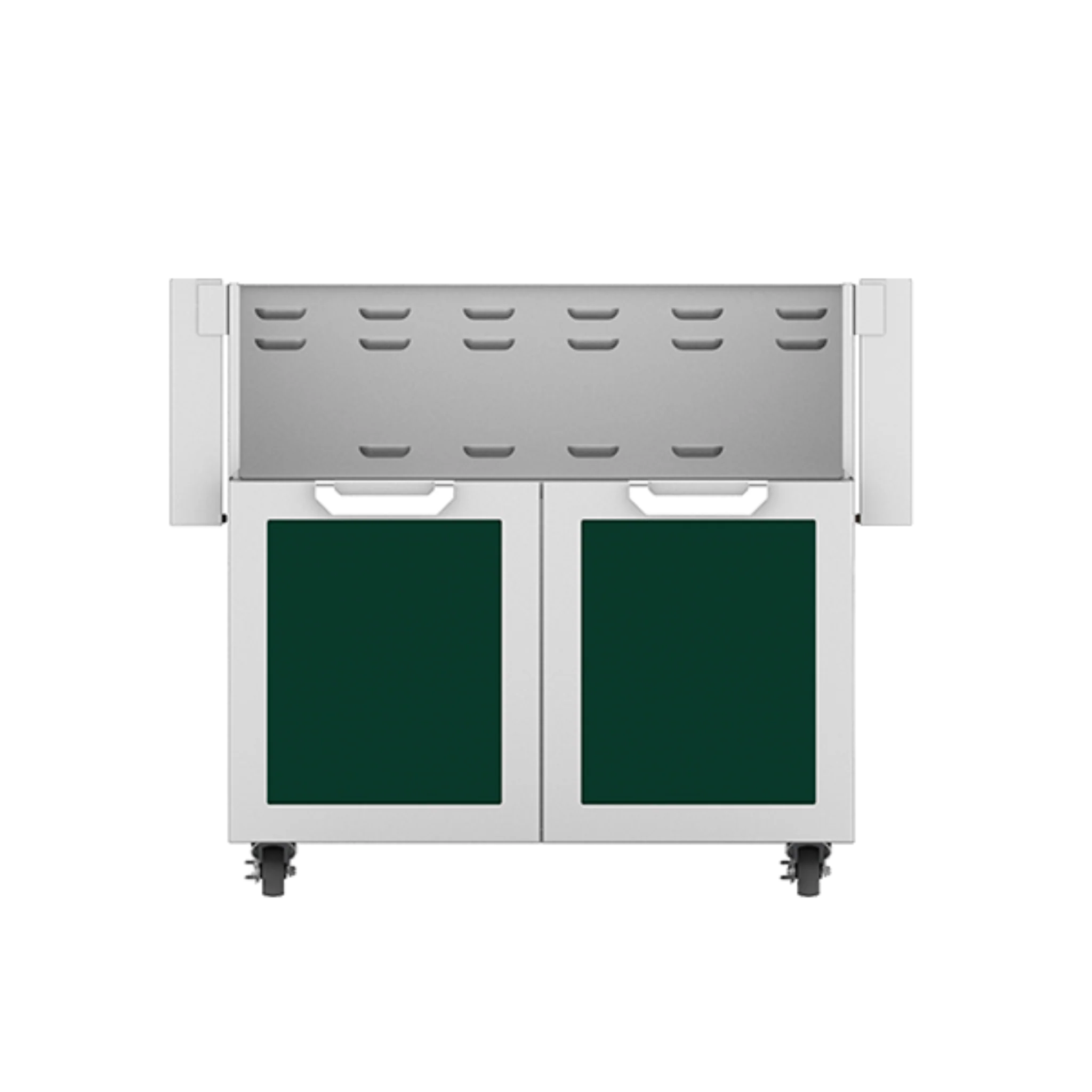 Hestan GCD36 36-Inch Outdoor Stainless Steel Tower Cart with Double Doors - Perfect for Patio, BBQ, and Outdoor Kitchen Storage