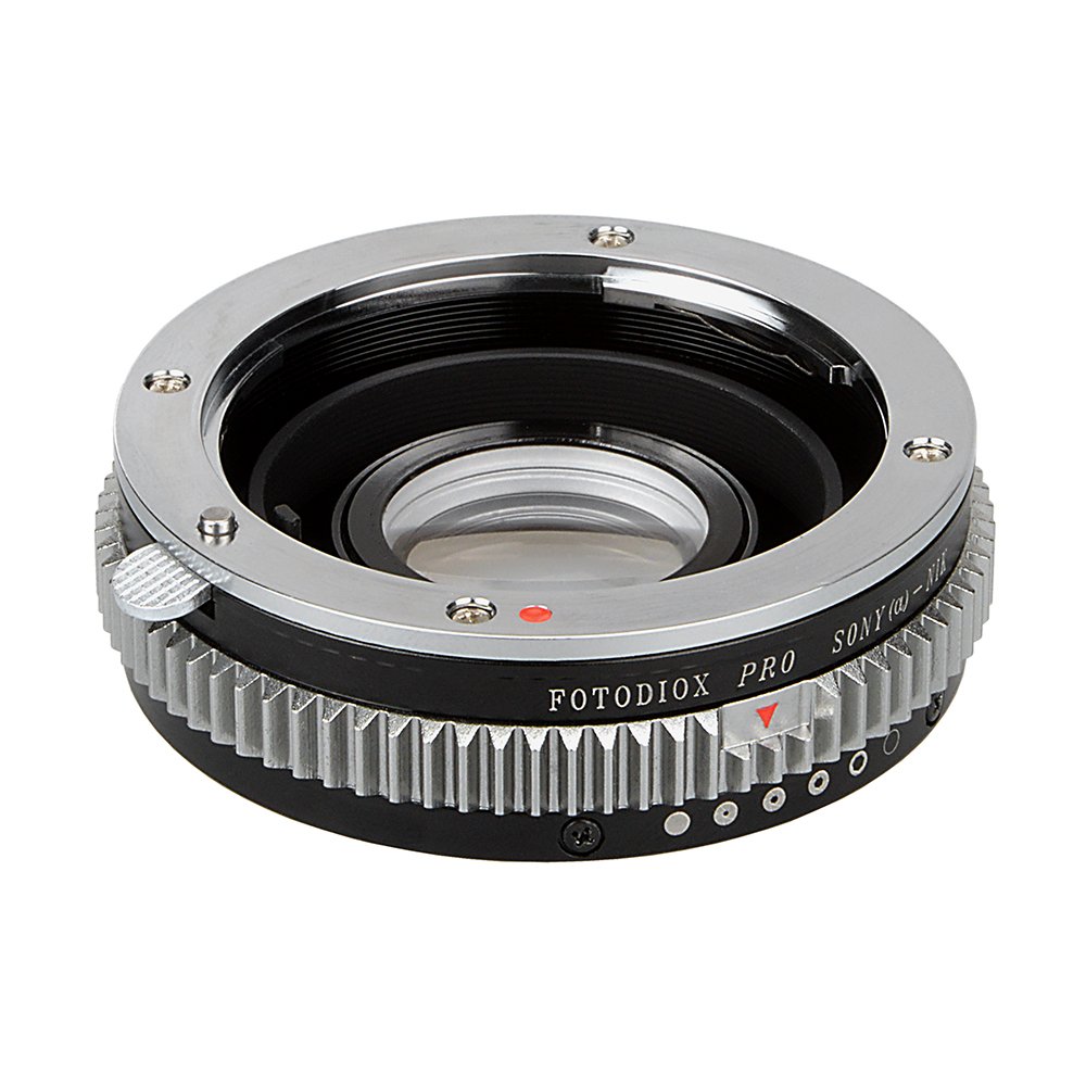 Fotodiox Pro Lens Mount Adapter - Sony A-Mount & Minolta AF to Nikon F-Mount Camera Adapter - Perfect for Photography, Videography & Professional Shooting