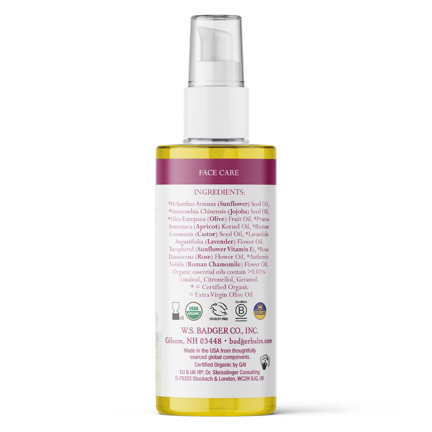 Organic Rose Cleansing Oil & Rose Face Oil - USDA Certified, Glass Bottle, Oil Cleansing Method for Glowing Skin | Perfect for Daily Skincare, Makeup Removal & Hydration