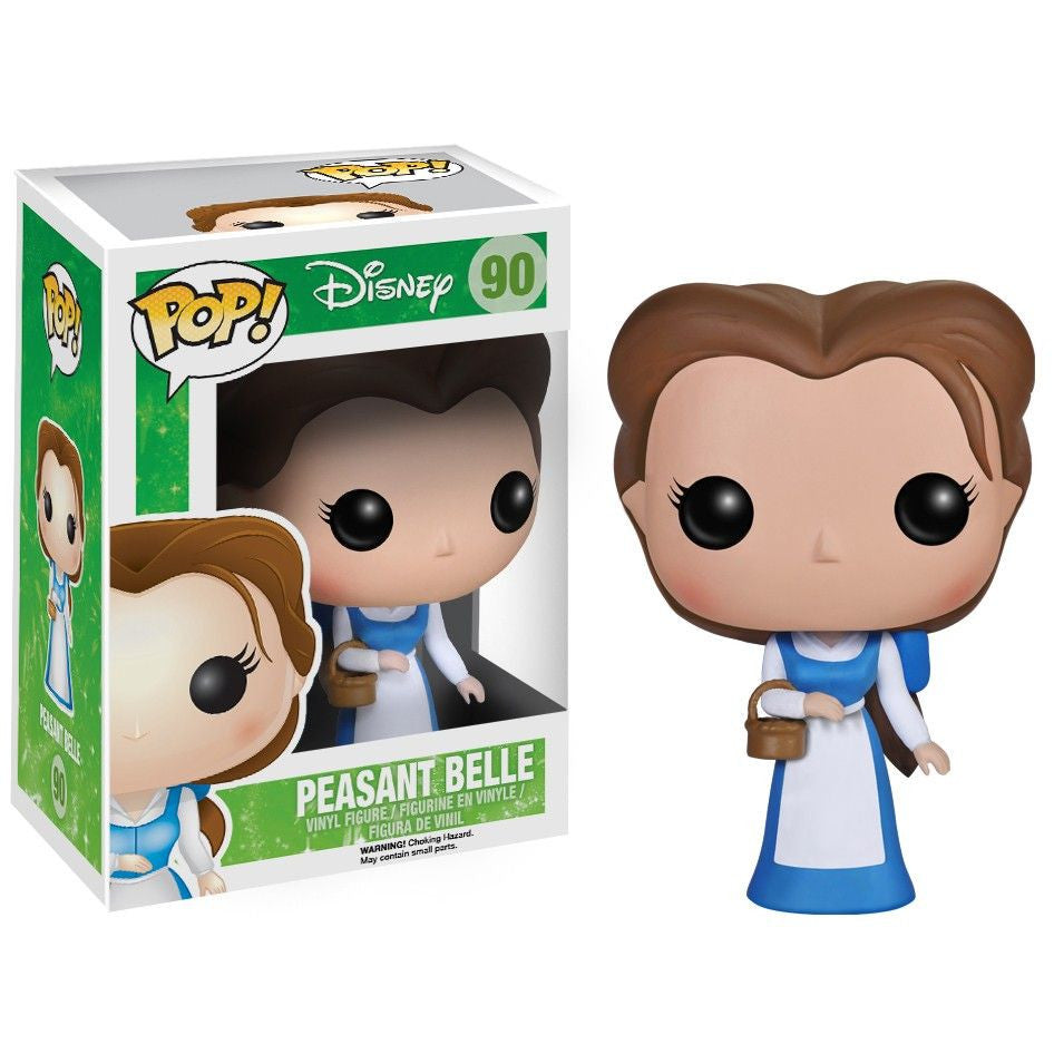 Disney Beauty and The Beast Peasant Belle Pop! Vinyl Figure Series 6 - Collectible Toy for Fans, Gift for Disney Lovers, Perfect for Display in Home, Office, or Themed Collections