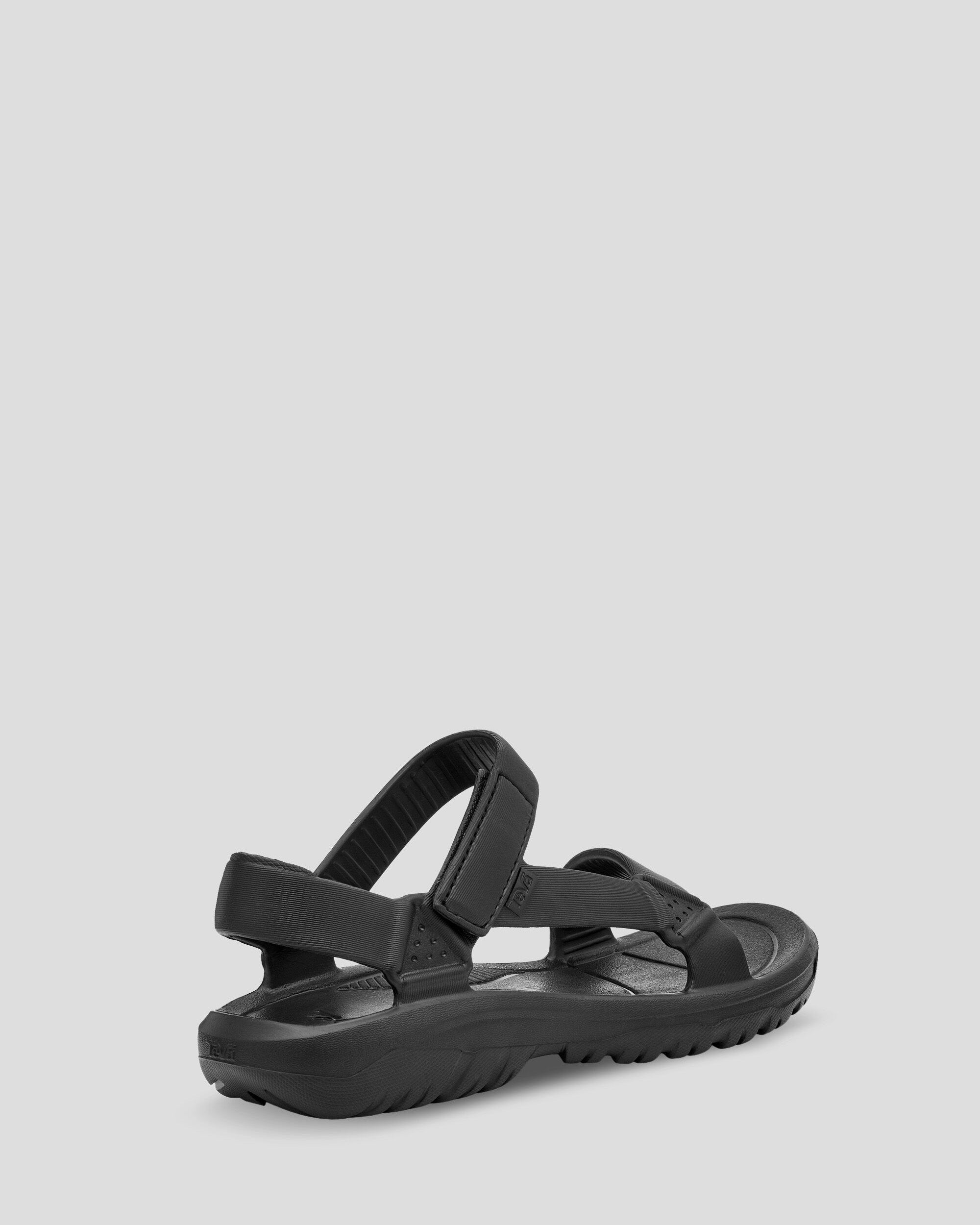 **Teva Hurricane Drift Sandals for Men - Black | Waterproof & Comfortable Outdoor Adventure Sandals for Hiking, Beach & Travel**