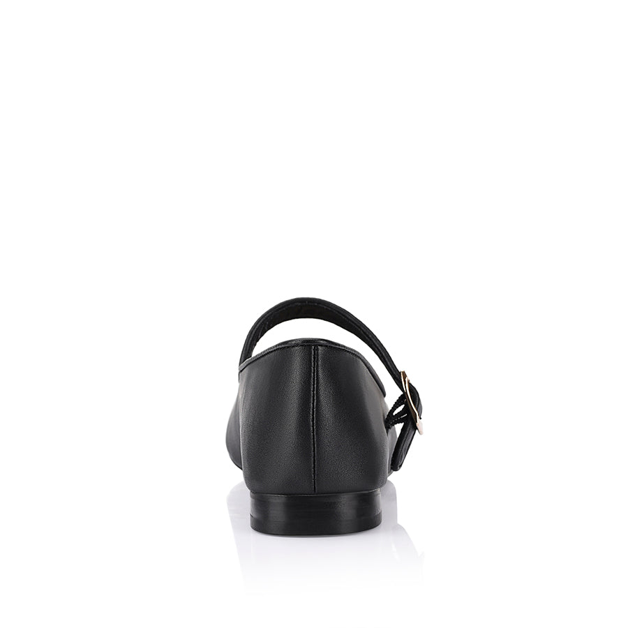 Eden Mary Jane Flats for Women - Comfortable Black Ballet Shoes for Work, Casual & Dressy Outfits | Perfect for Office, Parties & Everyday Wear