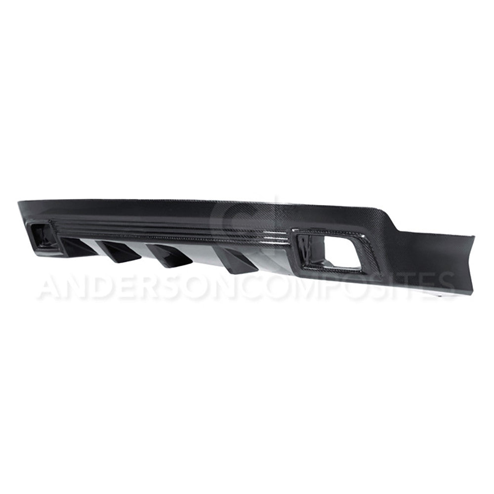 2010-2013 Chevrolet Camaro Convertible Rear Spoiler - Anderson Composites AC RL1011CHCAM OE Style Carbon Fiber Trunk Lip | Perfect for Street Racing & Car Shows