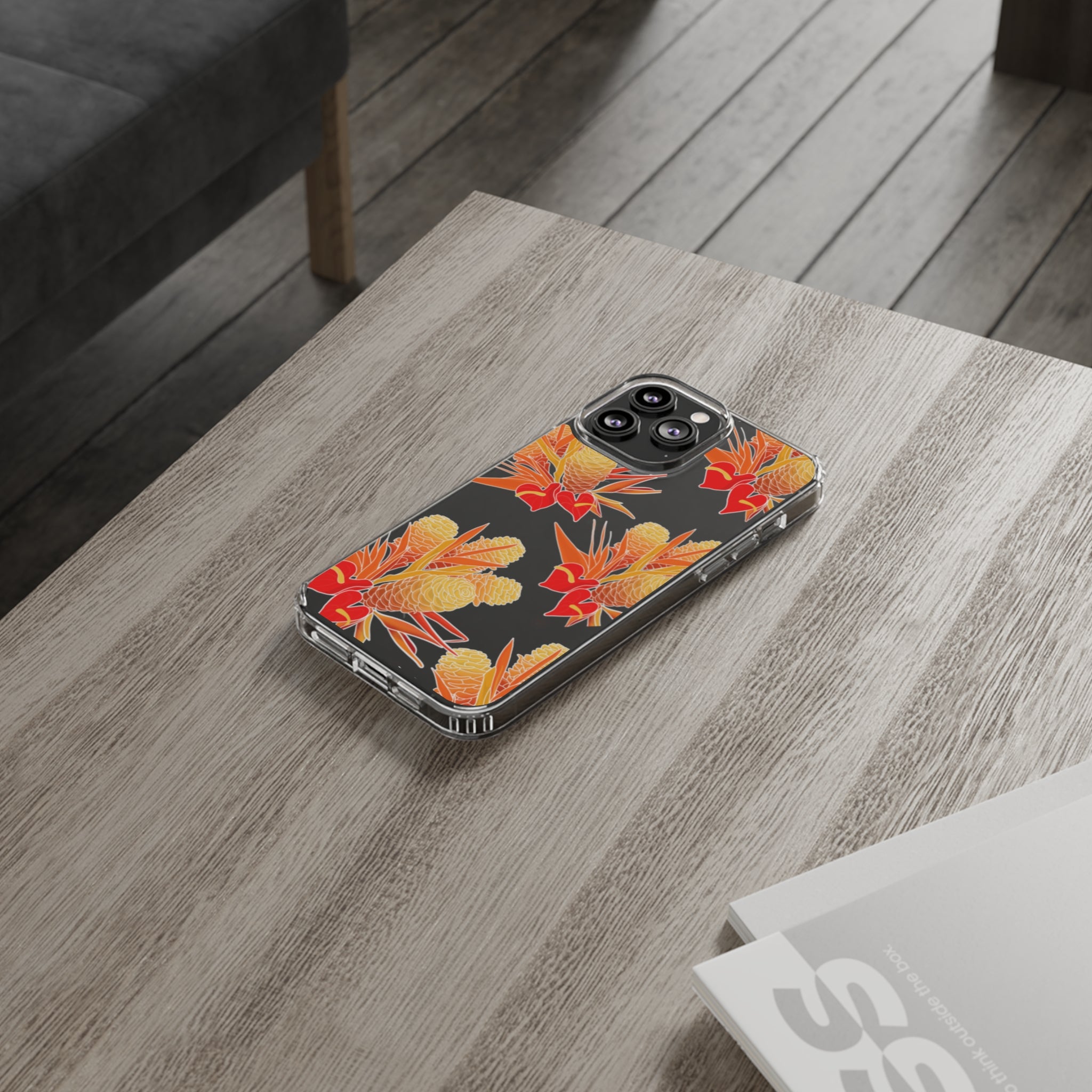Honey Bee Clear Phone Case - Shockproof & Scratch Resistant Protective Cover for iPhone & Samsung - Perfect for Outdoor Activities & Daily Use