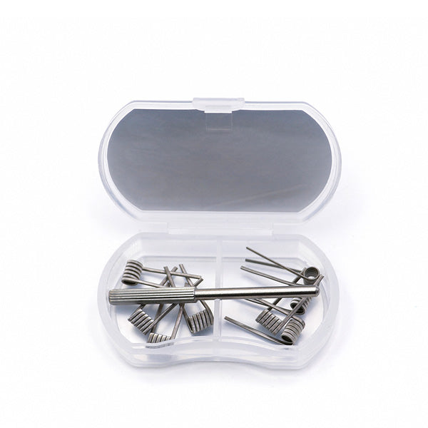 GeekVape N80 Fused Clapton Prebuilt Coils 0.35ohm/0.4ohm 8 Pack - High Performance Vape Coils for RDA RTA Tanks | Perfect for Cloud Chasing & Flavor Enhancement