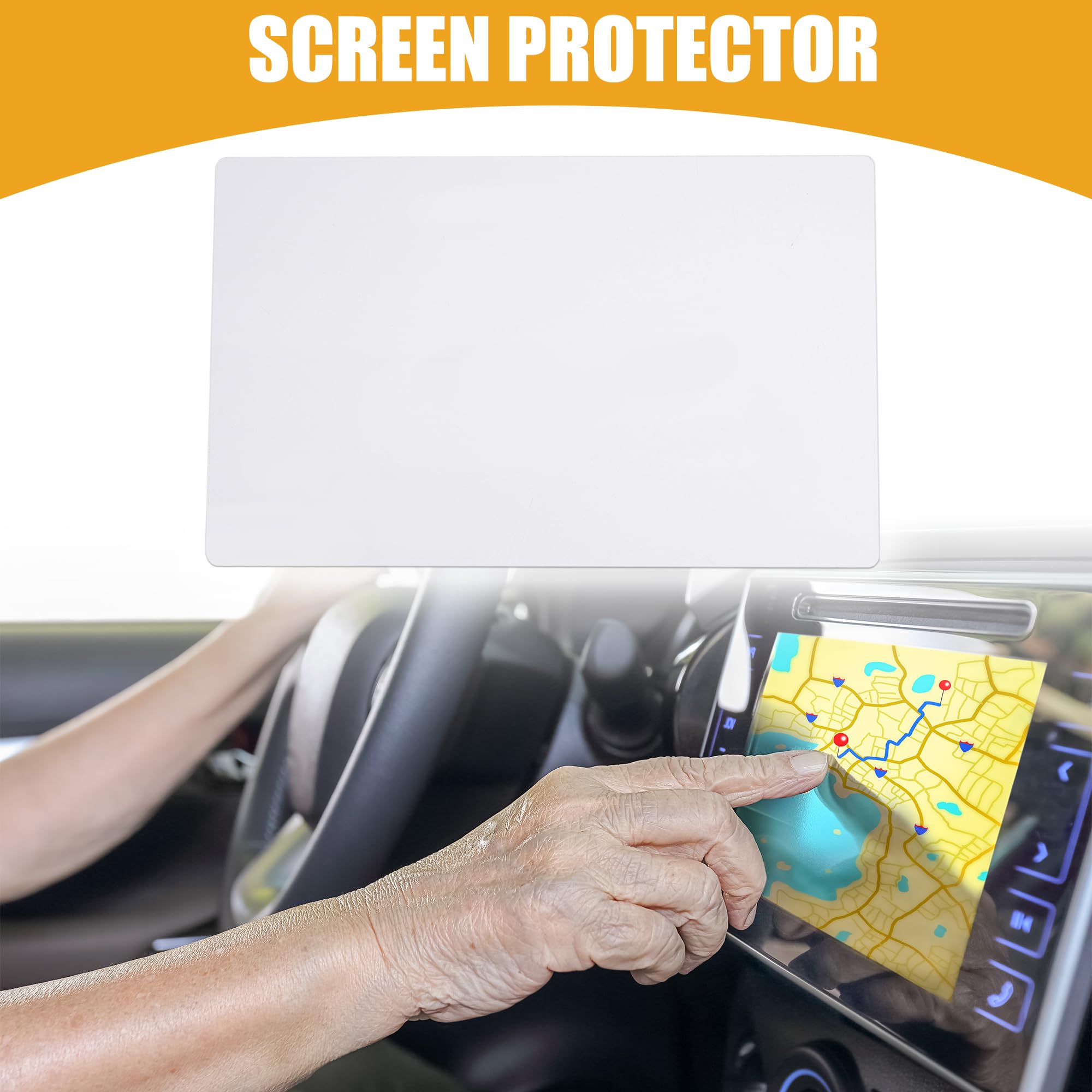 Premium Tempered Glass Screen Protector for Porsche Cayman 2014-2016 | HD Clear Navigation Display Protection | Anti-Scratch & Bubble-Free | Perfect for Road Trips & Daily Commuting