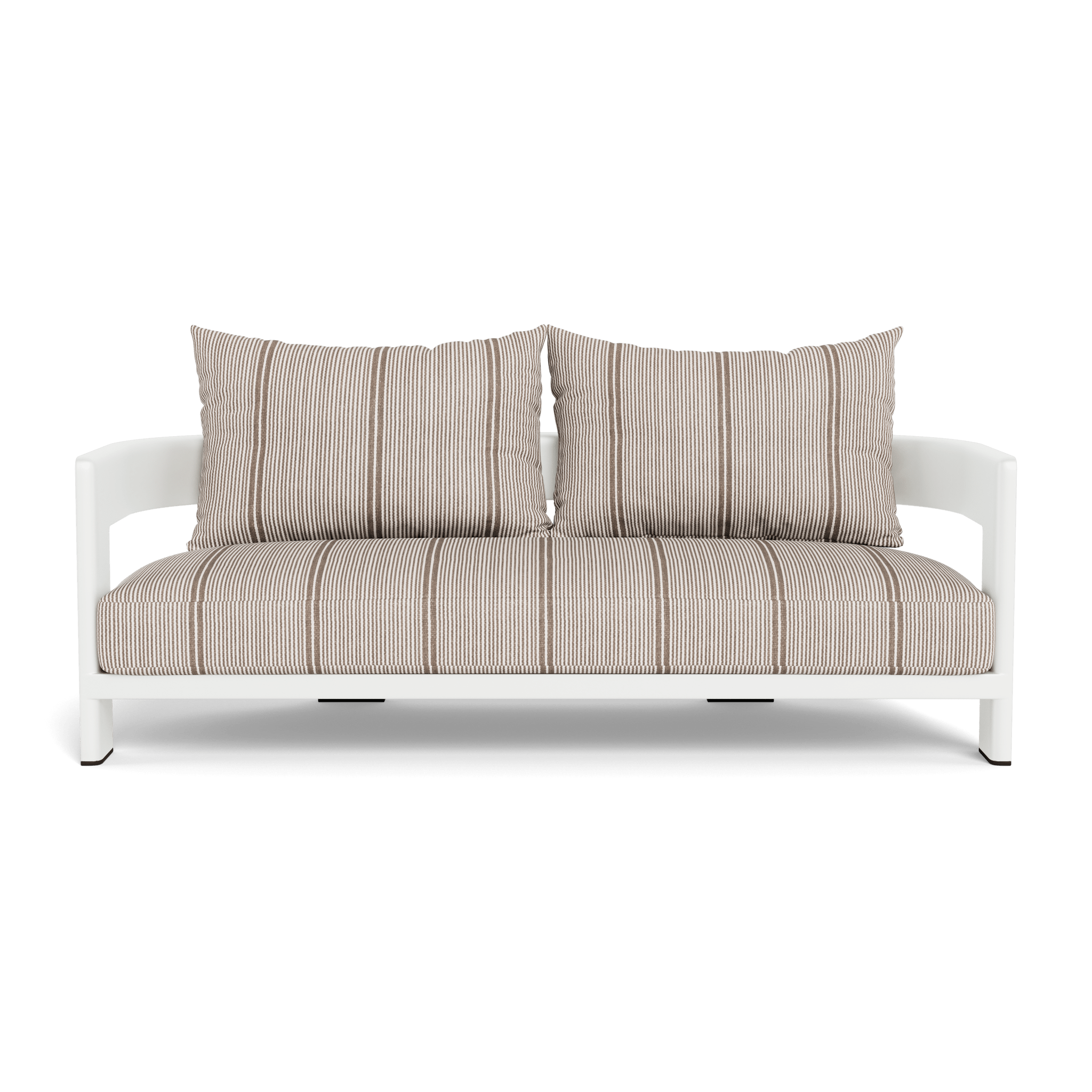 Victoria Aluminum 2-Seat Outdoor Patio Sofa - Lightweight & Weather-Resistant for Garden, Poolside, or Balcony Relaxation