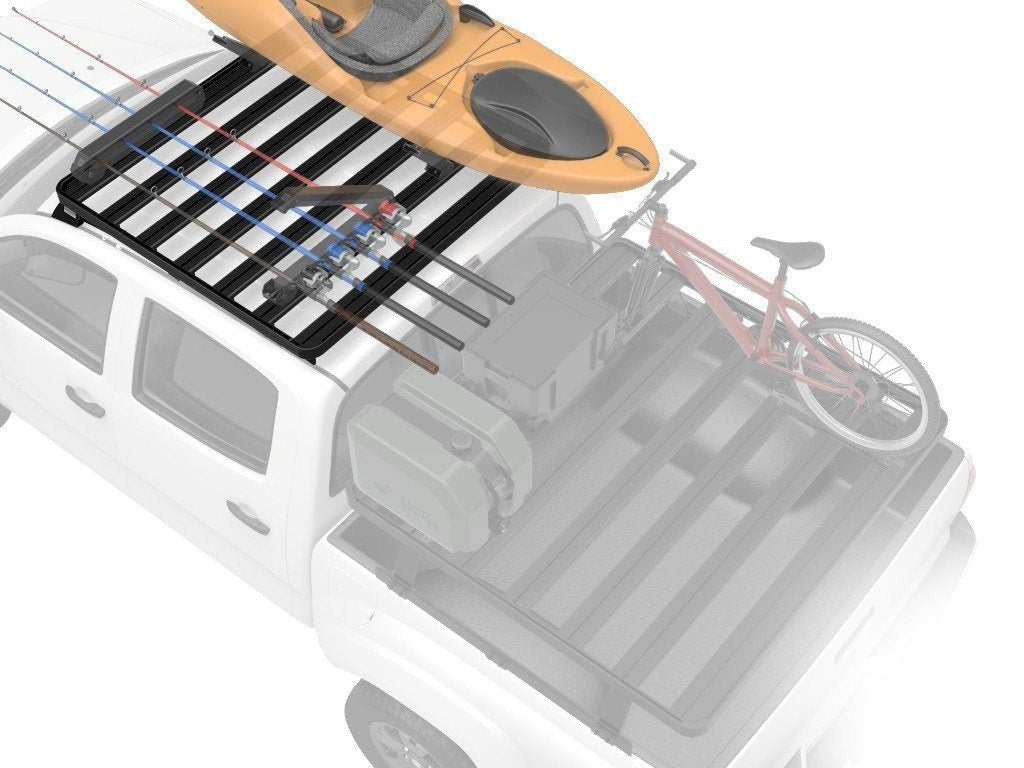 2005-2023 Toyota Tacoma Slimline II Roof Rack Kit by Front Runner - Heavy Duty Aluminum Roof Rack System for Off-Road Adventures, Camping & Outdoor Gear Storage