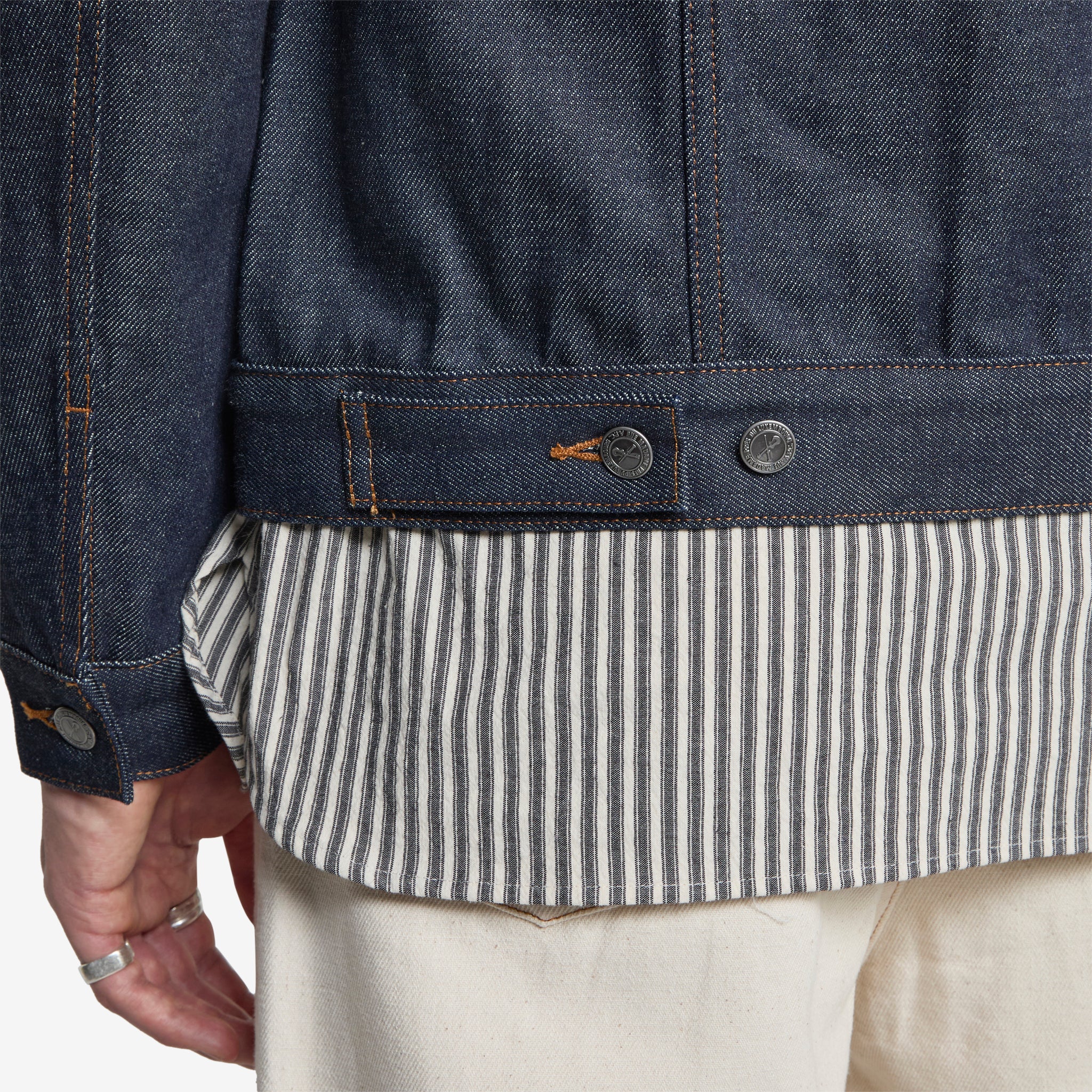 Men's Work Jean Jacket in Classic Indigo - Durable Denim Jacket for Casual Wear & Outdoor Work