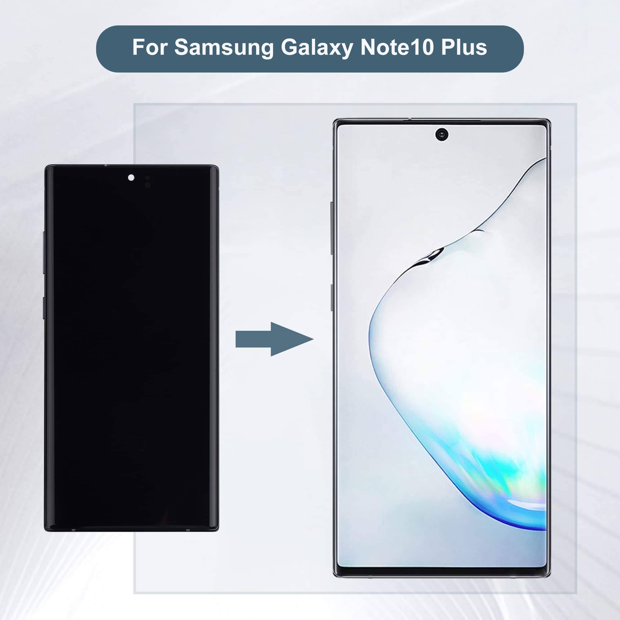 Original LCD Touch Screen Display Assembly for Samsung Galaxy Note10+ Note 10 Plus SM-N975U SM-N975F/DS - 6.8