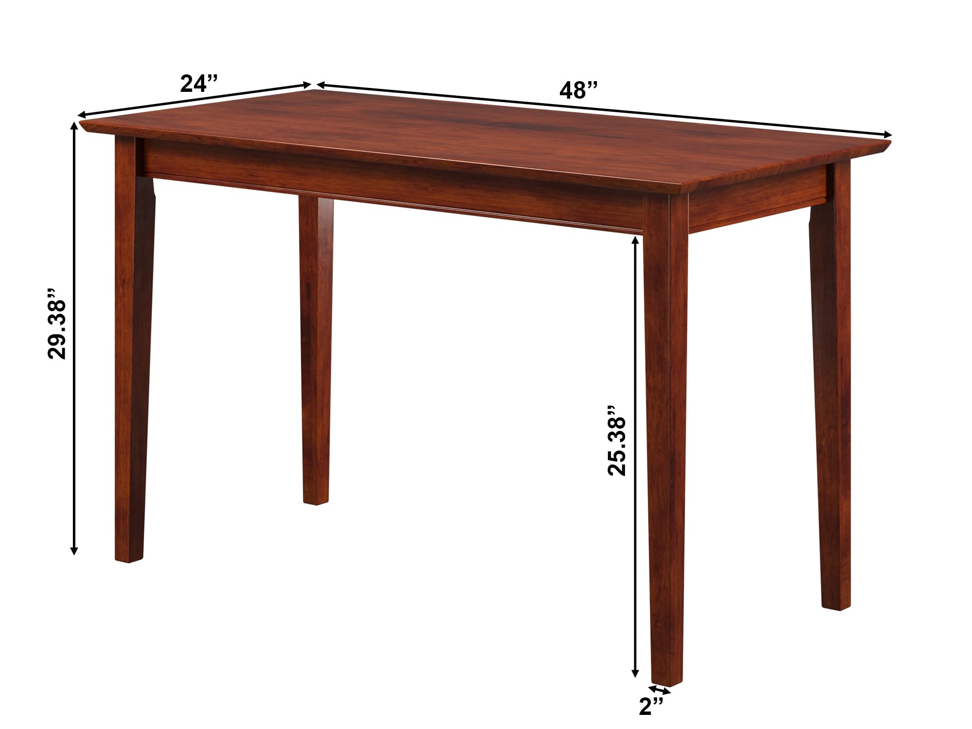 Walnut AFI Shaker Writing Desk for Home Office