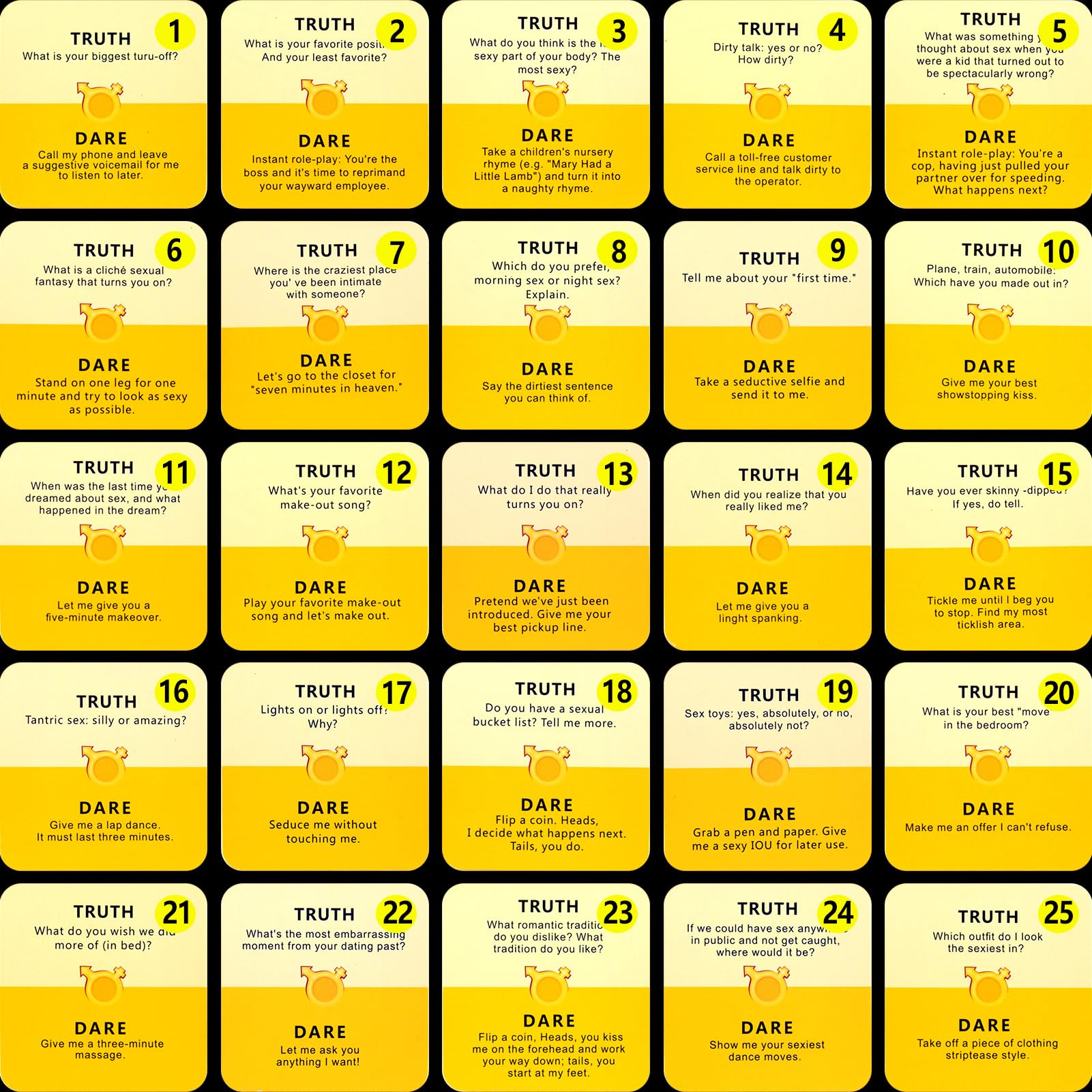 Truth or Dare Sex Card Game for Couples - Romantic Intimacy Deck with 50 Erotic Challenges | Adult Party Game for Date Nights & Spicing Up Relationships (Bilingual English/Spanish)