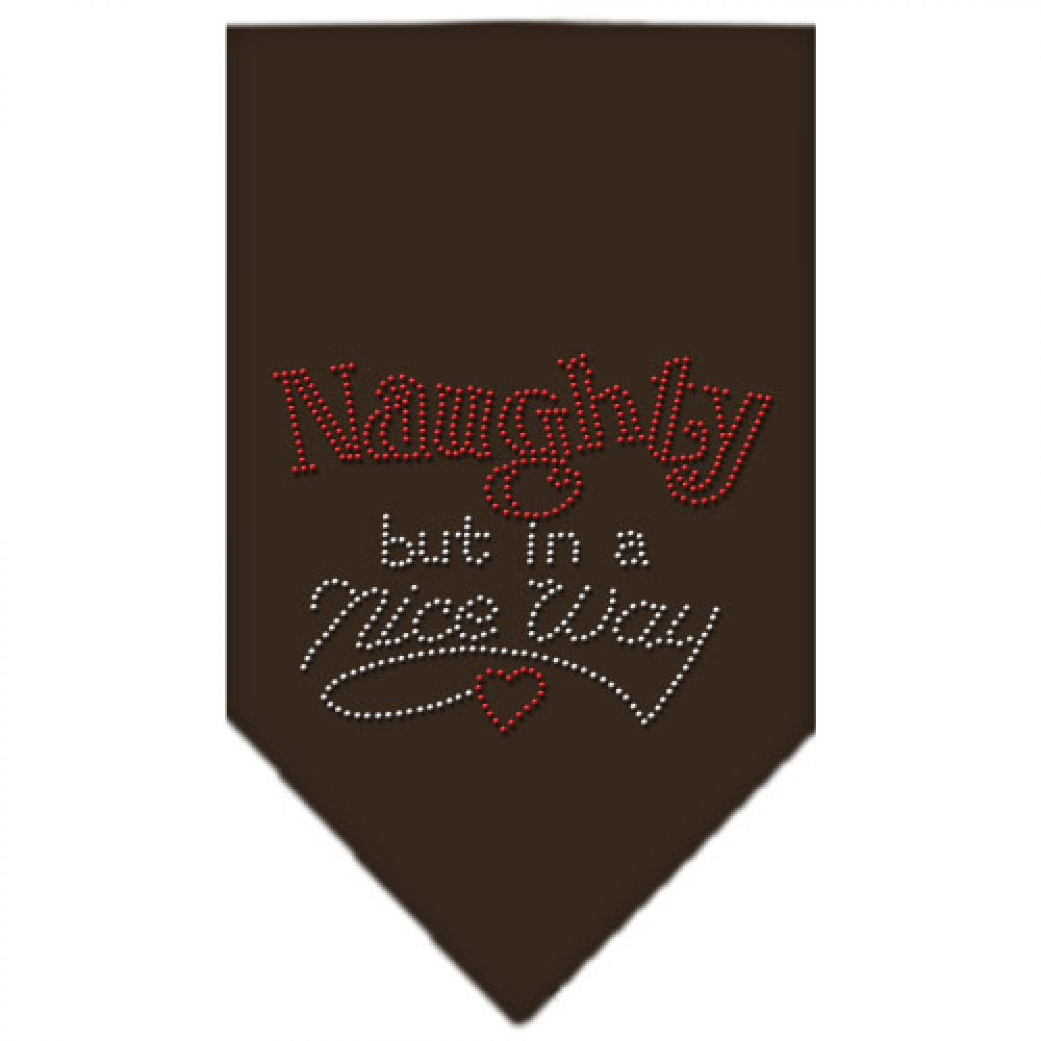 Sparkling Rhinestone Bandana - Elegant & Playful Dog Bandana for Pets, Perfect for Parties, Holidays & Photo Shoots | Mirage Naughty But Nice Collection