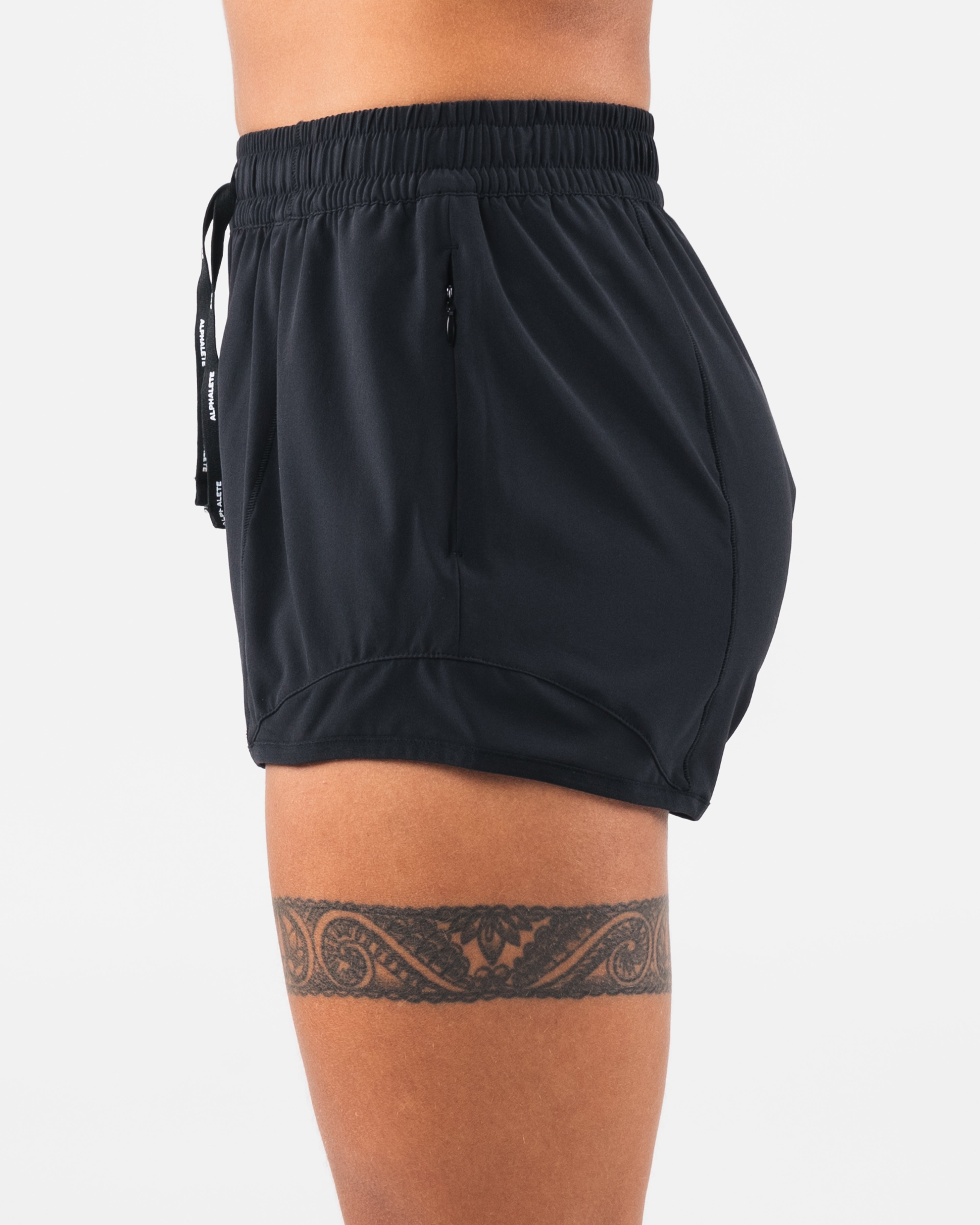 Nike Speed Running Shorts for Men - Lightweight & Breathable Black Workout Shorts for Gym, Jogging & Training